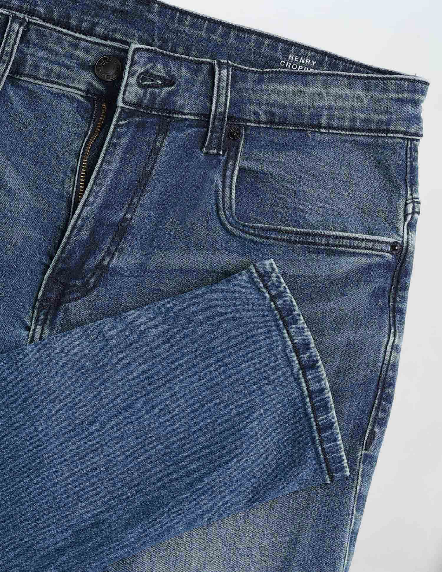 Henry Tapered Fit Blue Jeans - Image 2