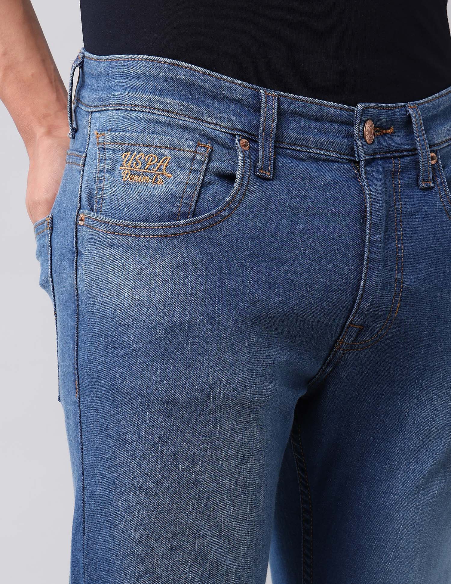 Henry Tapered Fit Blue Jeans - Image 7