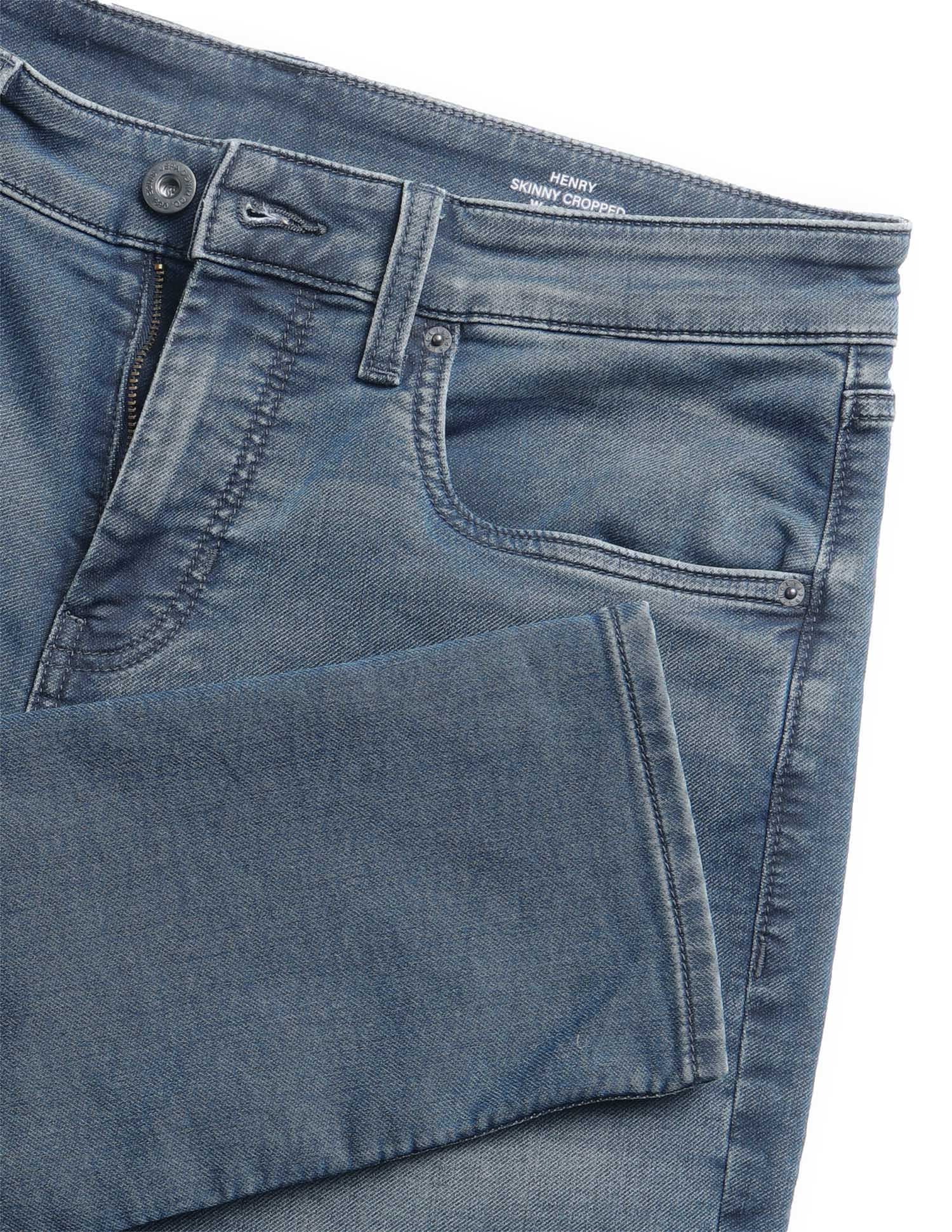 Henry Tapered Fit Blue Jeans - Image 2