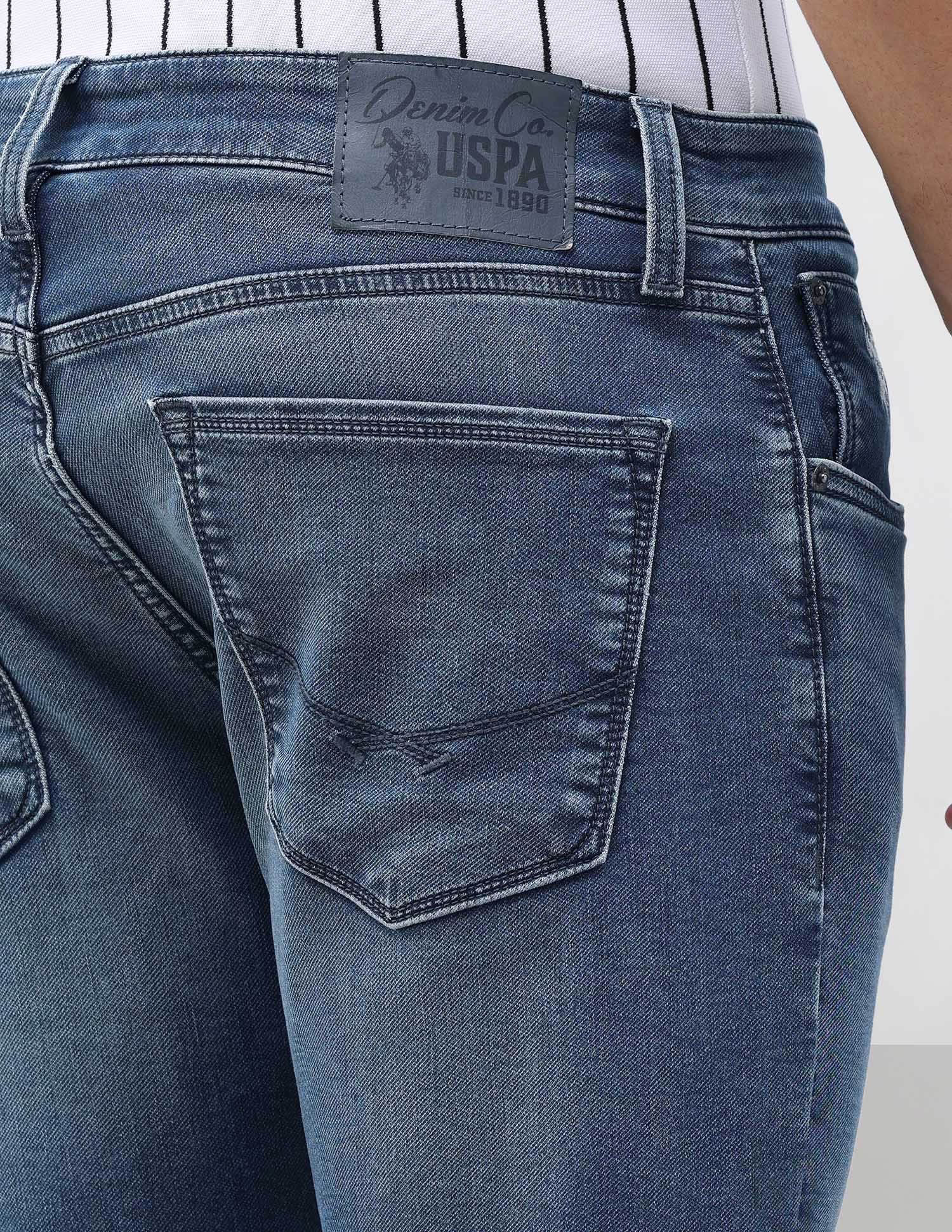 Henry Tapered Fit Blue Jeans - Image 8