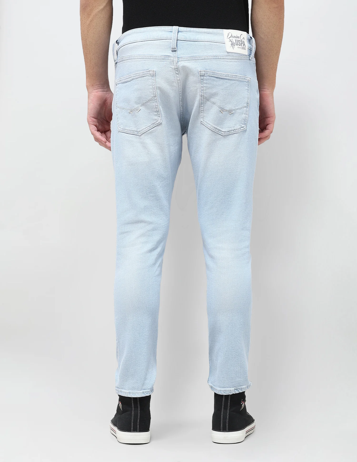 Henry Tapered Fit Blue Jeans - Image 5