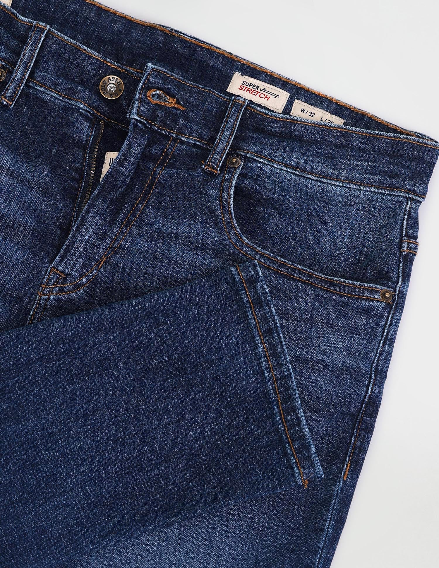 Henry Tapered Fit Blue Jeans - Image 2