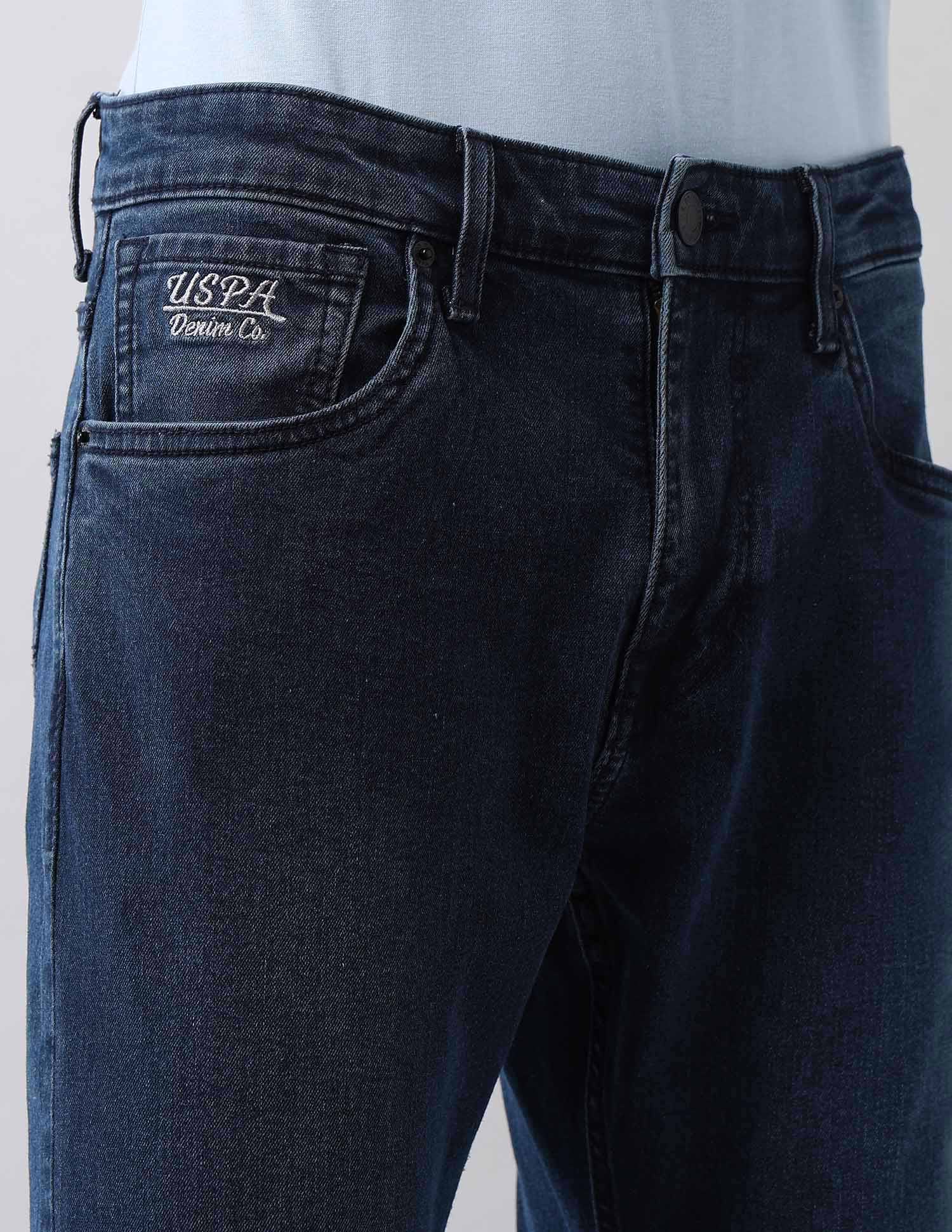 Henry Tapered Fit Blue Jeans - Image 7
