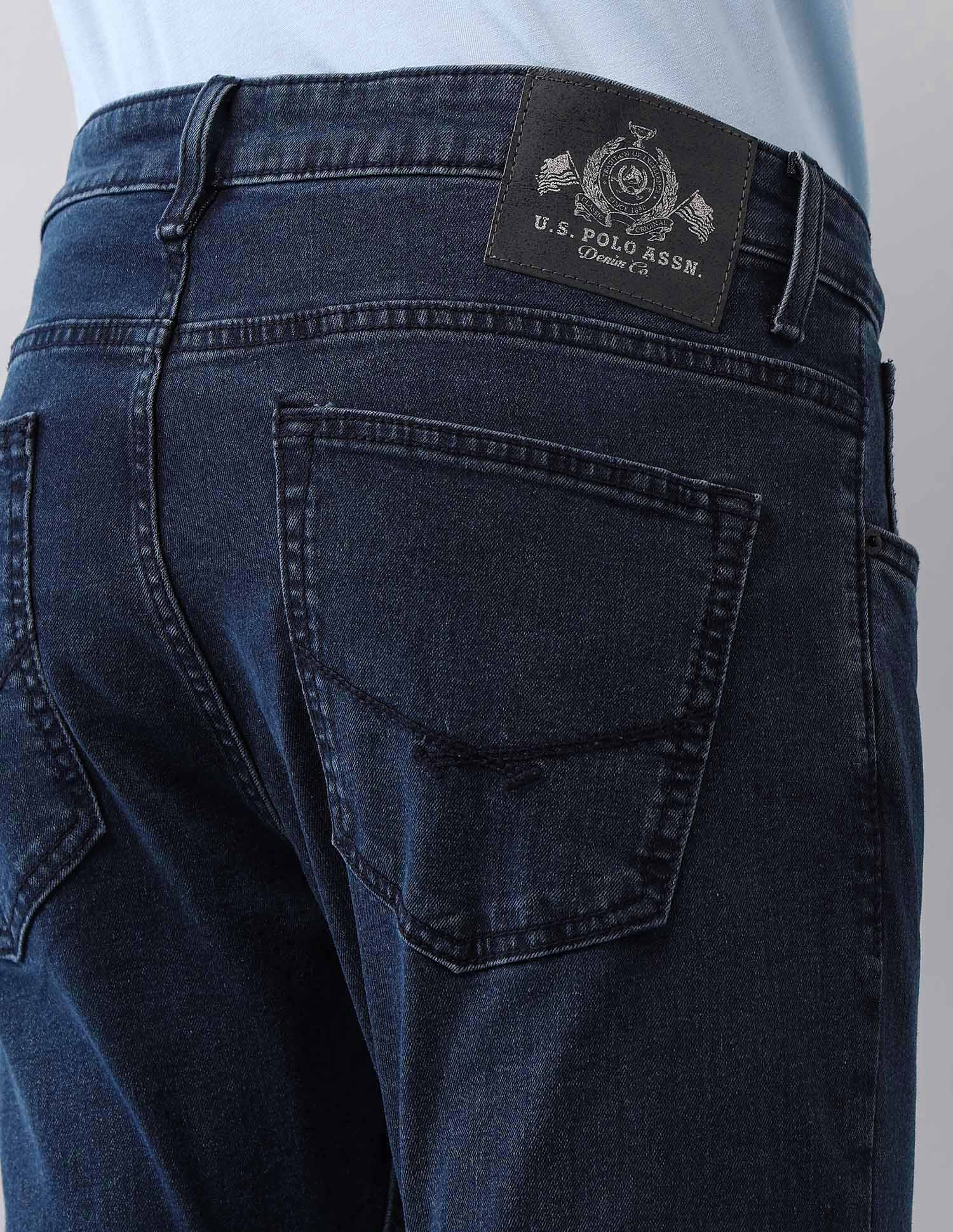 Henry Tapered Fit Blue Jeans - Image 8