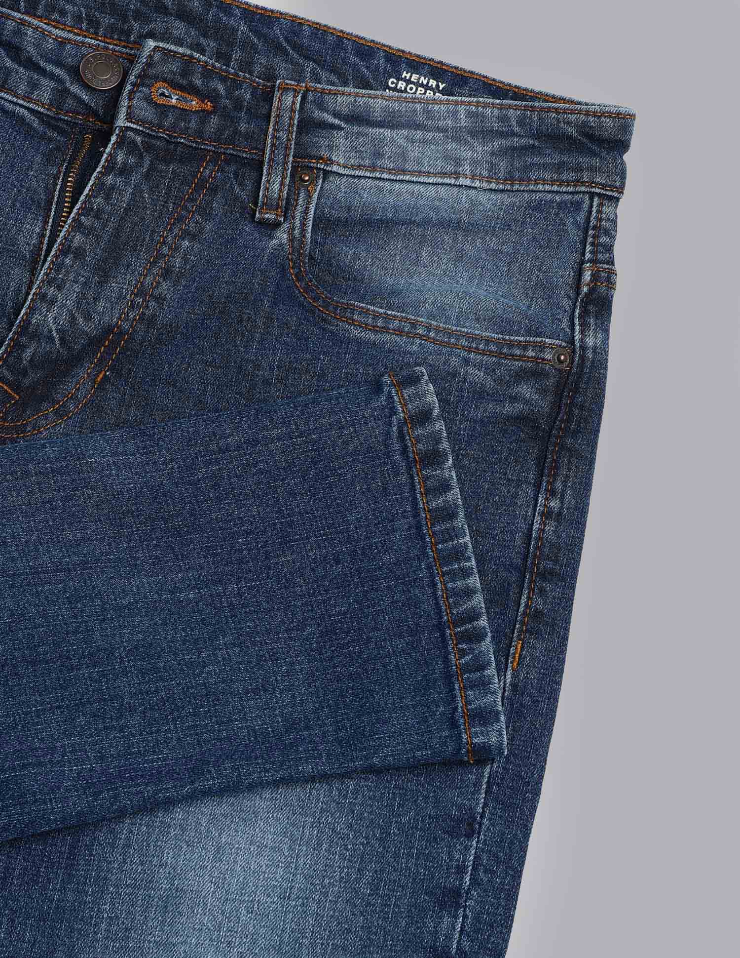 Henry Tapered Fit Blue Jeans - Image 2