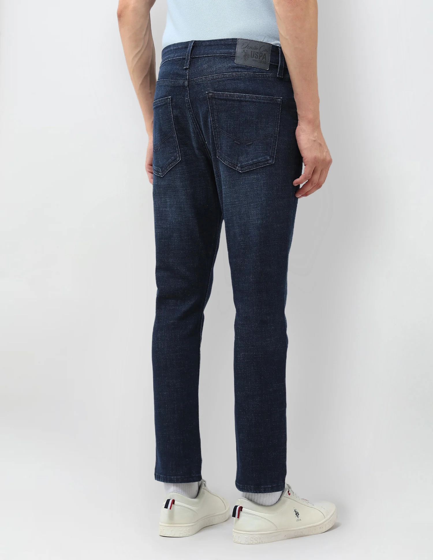 Henry Tapered Fit Blue Jeans - Image 5