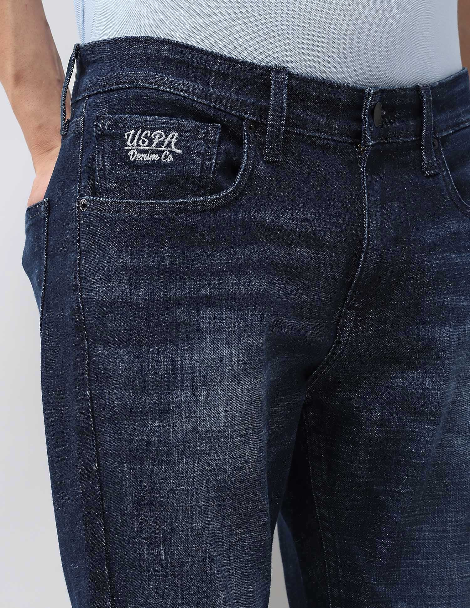 Henry Tapered Fit Blue Jeans - Image 7