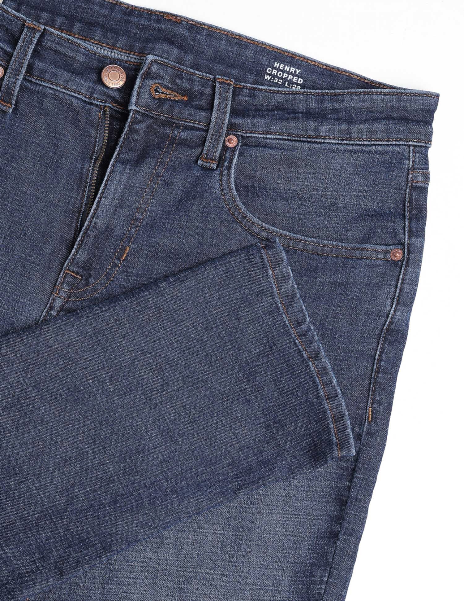 Henry Tapered Fit Blue Jeans - Image 2