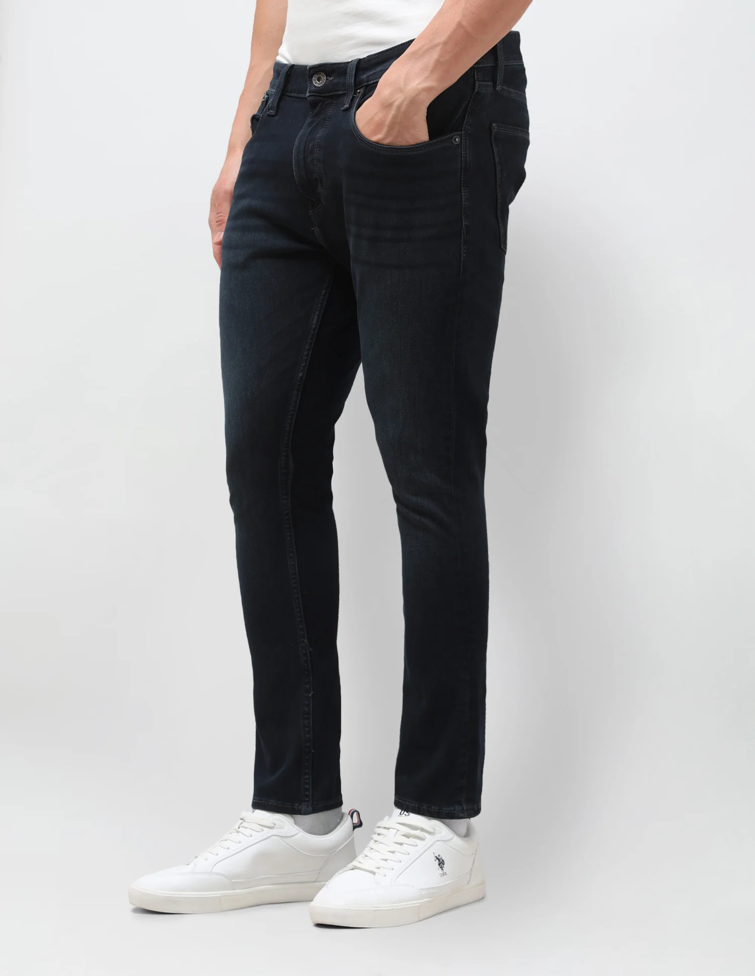 Henry Tapered Fit Blue Jeans - Image 4