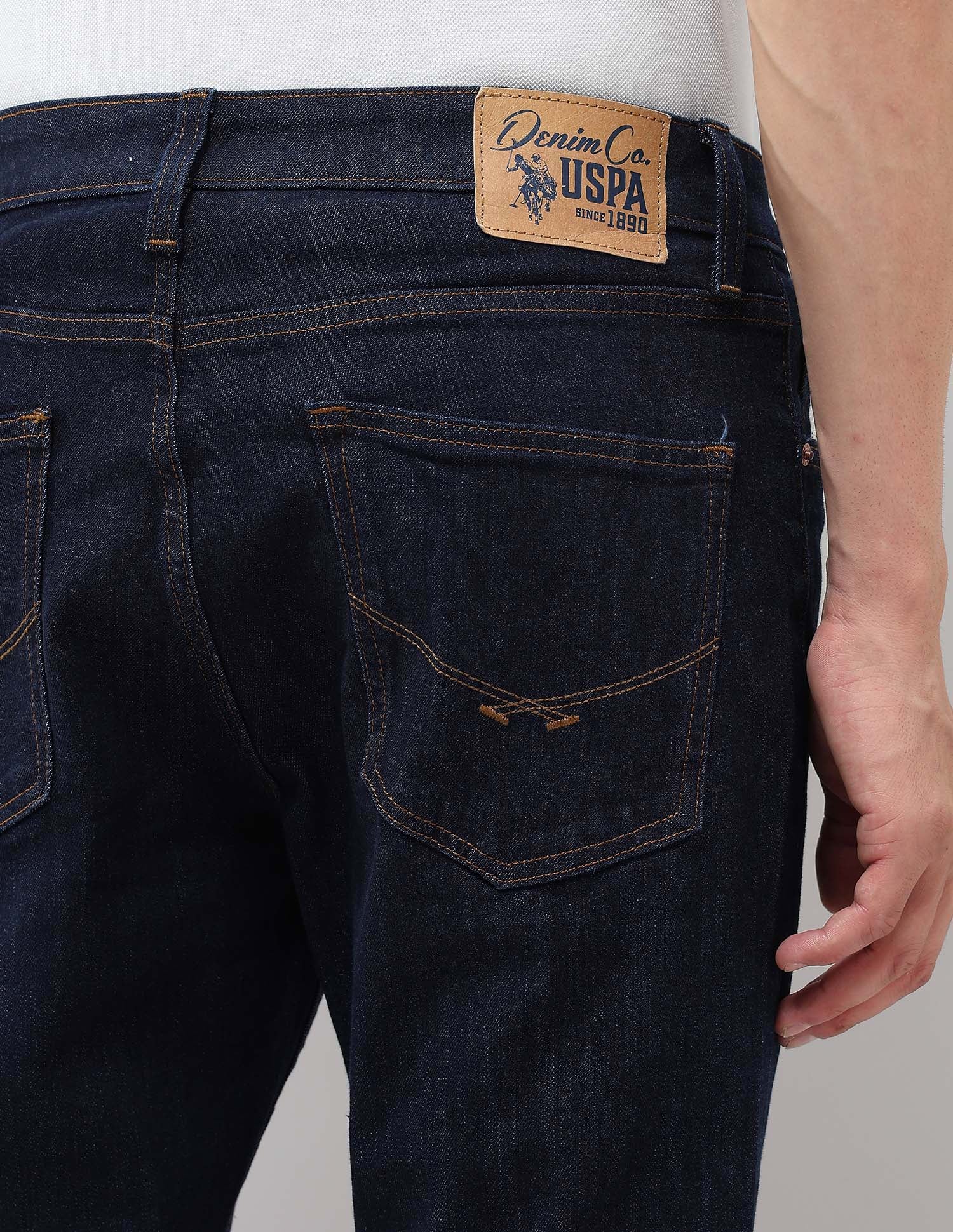 Henry Tapered Fit Blue Jeans - Image 8