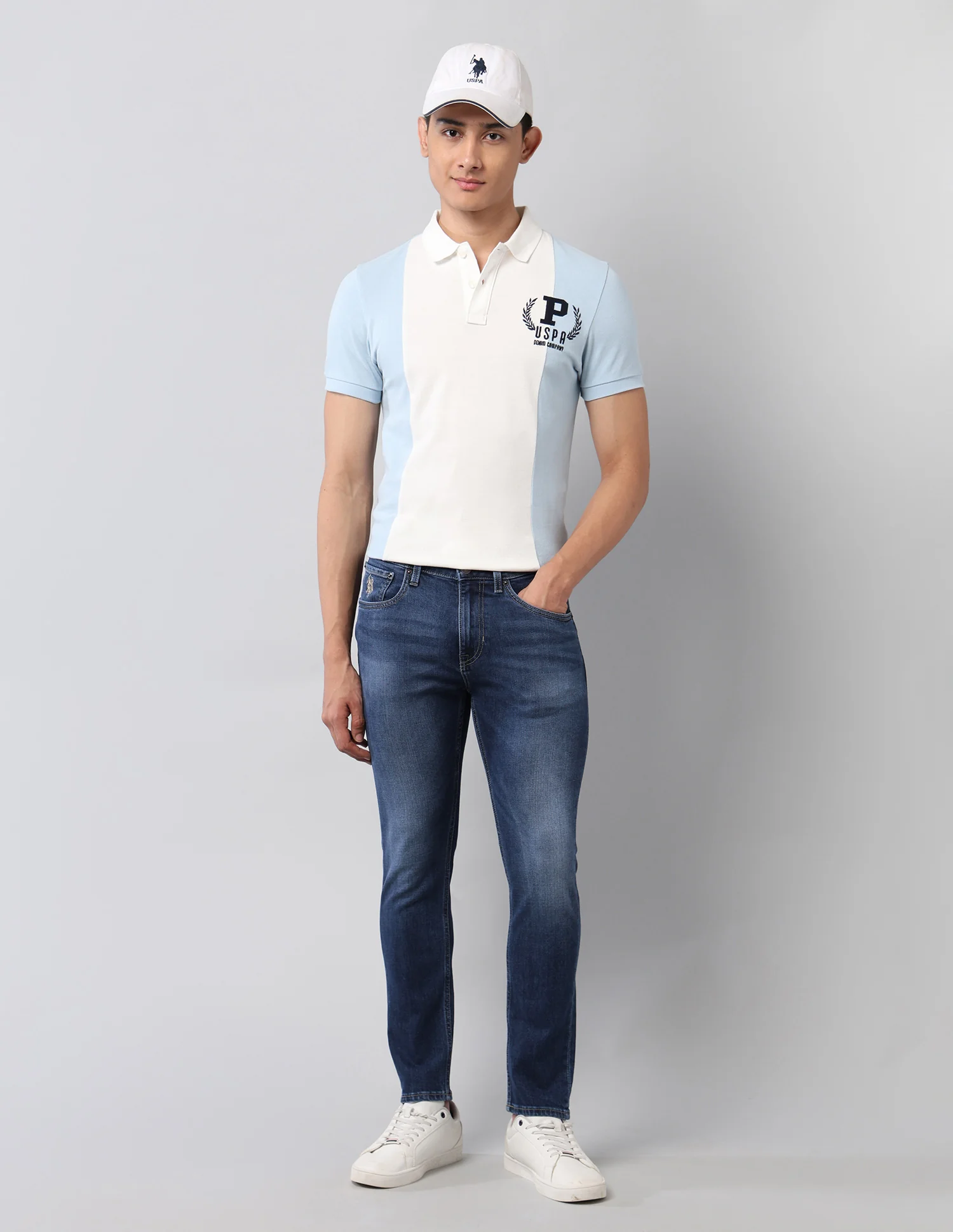Henry Tapered Fit Blue Jeans - Image 3