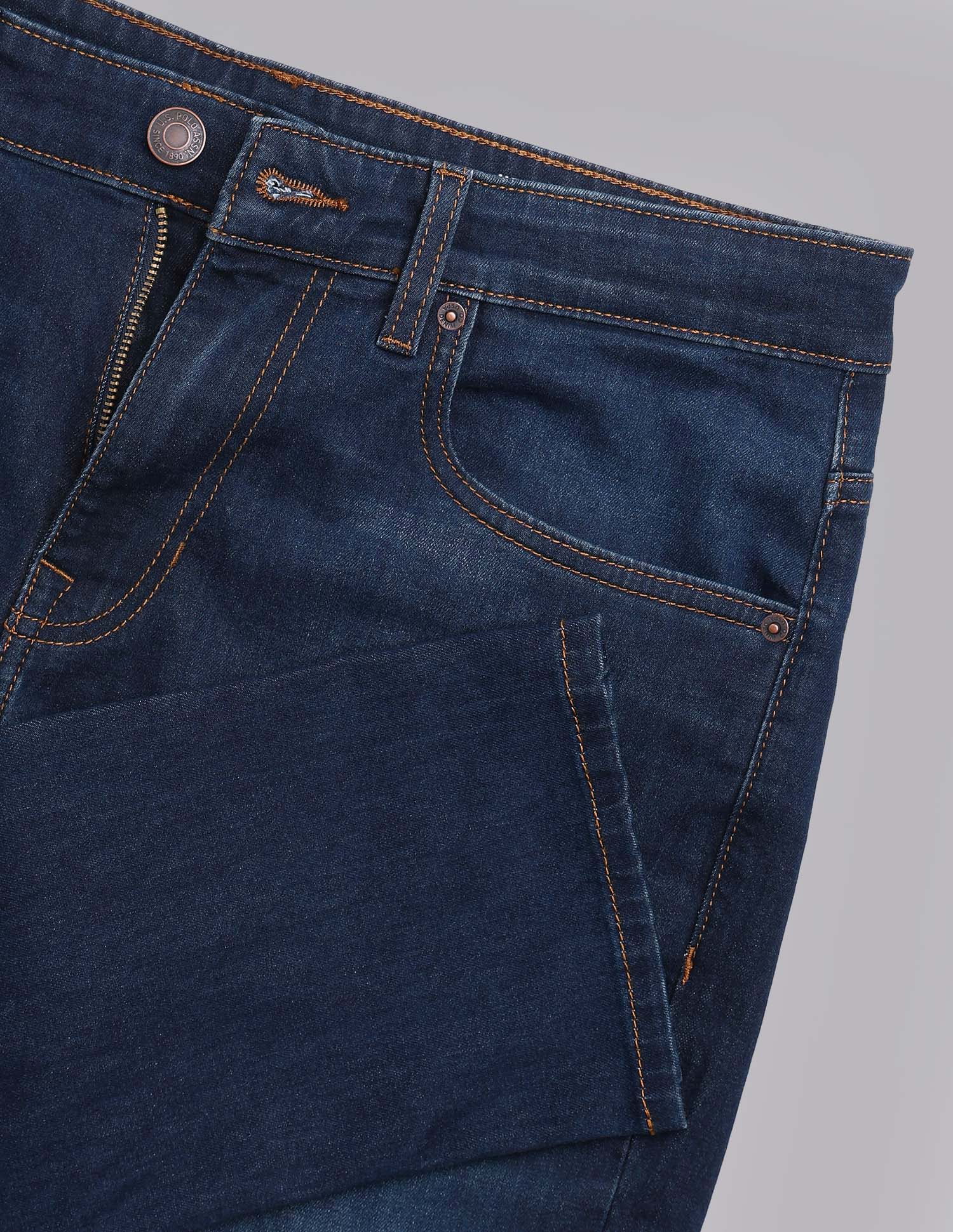 Henry Tapered Fit Blue Jeans - Image 2