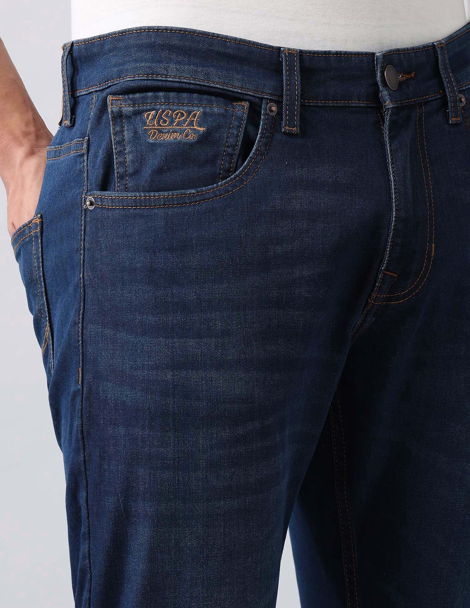 Henry Tapered Fit Blue Jeans - Image 7