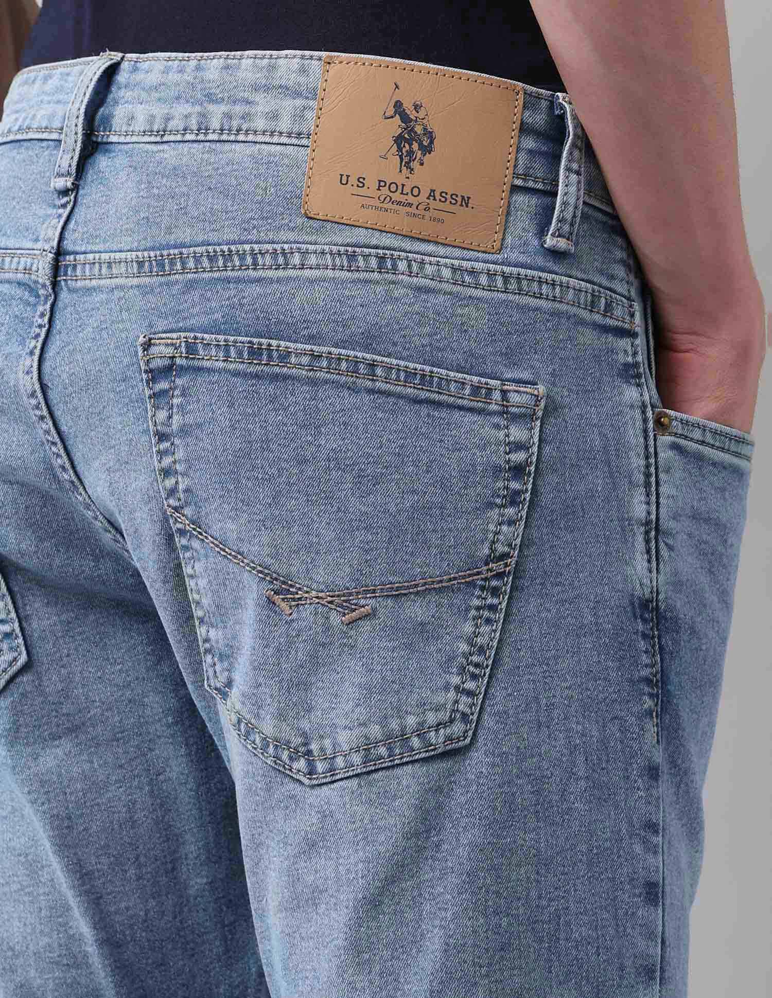 Henry Tapered Fit Blue Jeans - Image 8