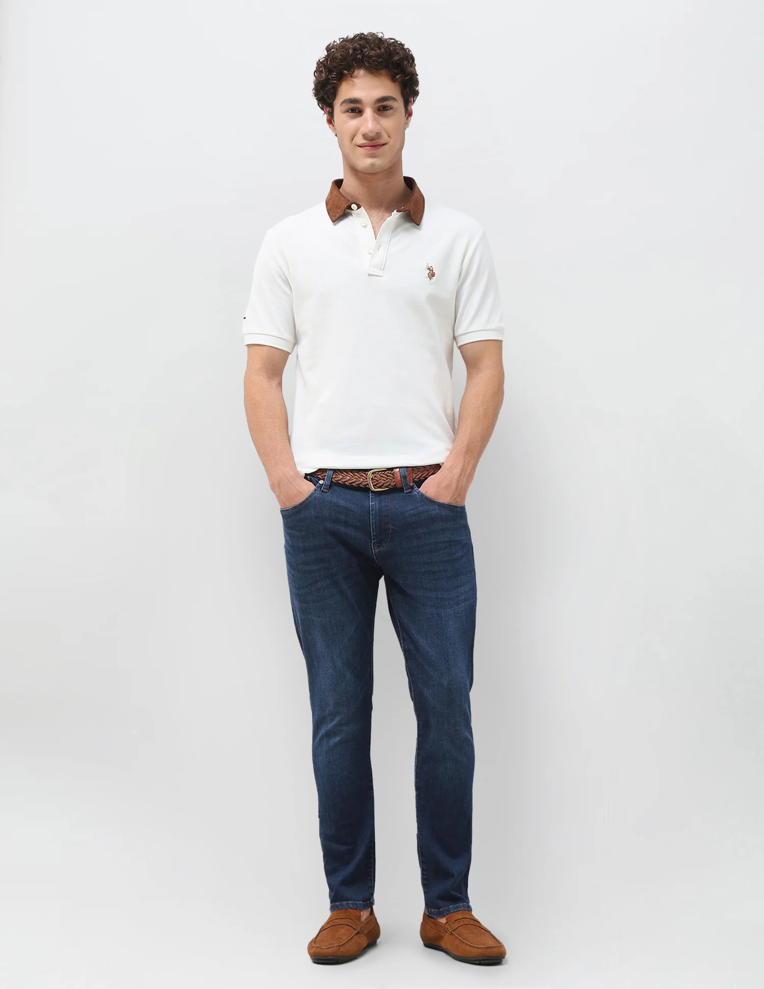 Henry Tapered Fit Blue Jeans - Image 3