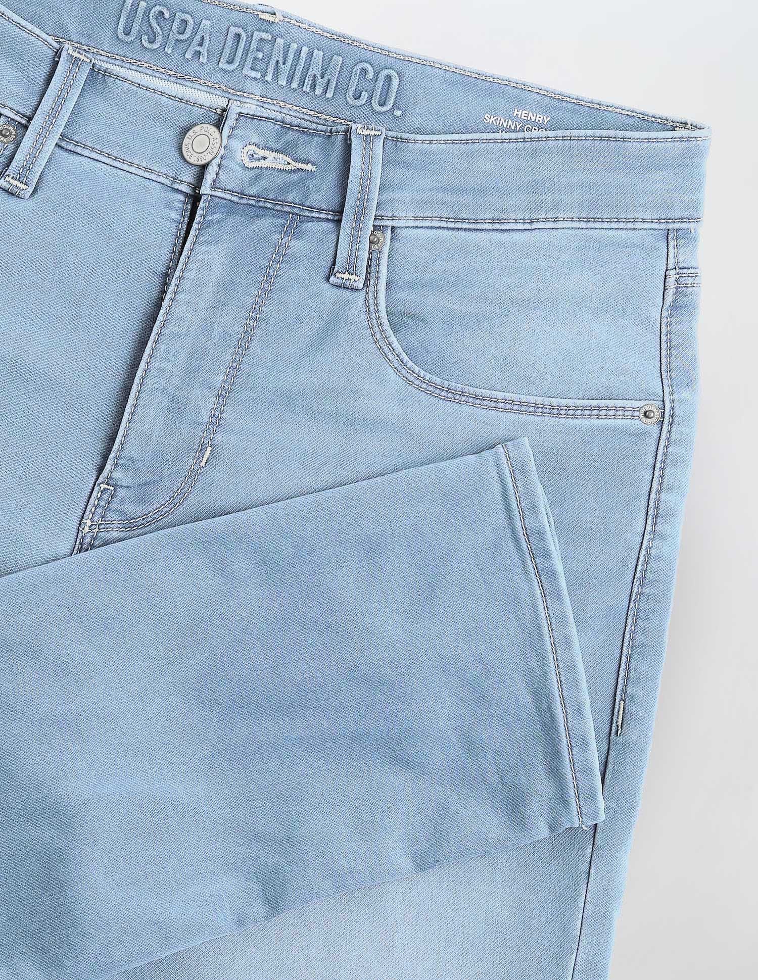 Henry Tapered Fit Blue Jeans - Image 2