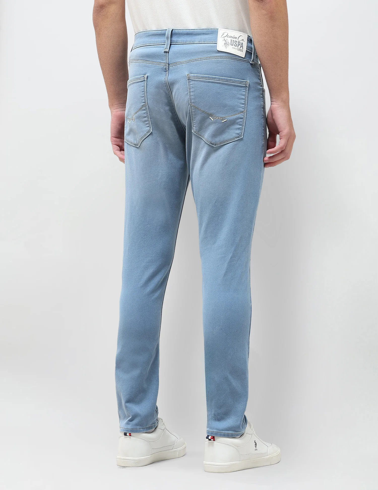 Henry Tapered Fit Blue Jeans - Image 5