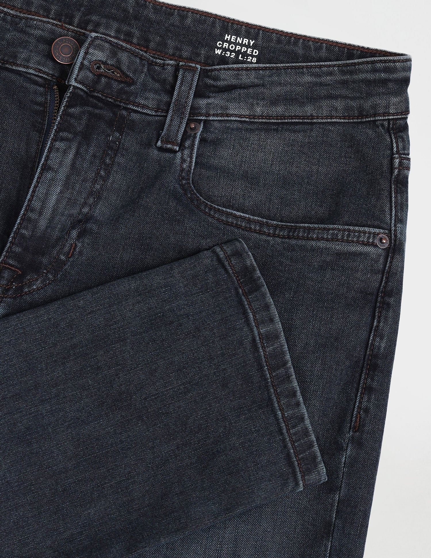 Henry Tapered Fit Blue Jeans - Image 2