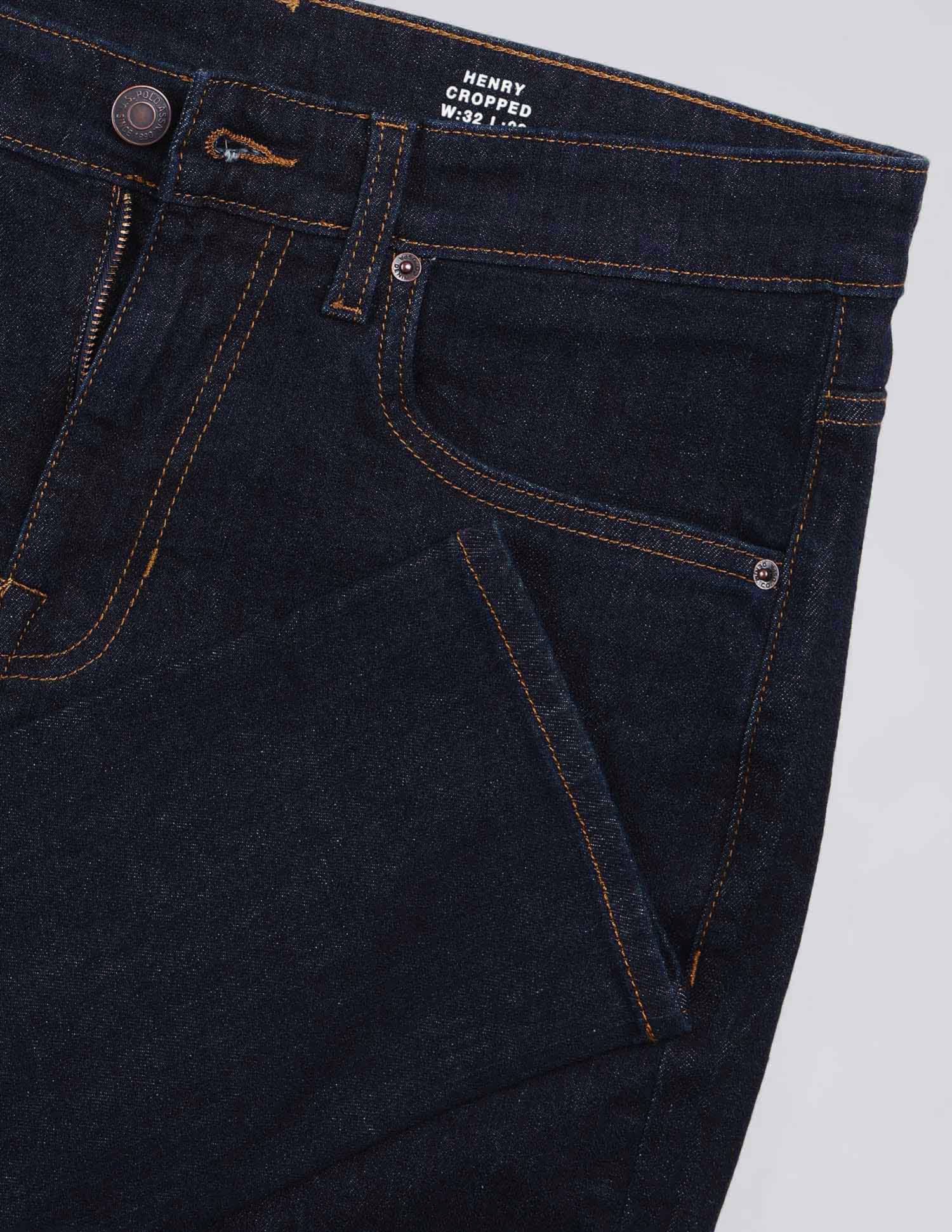 Henry Tapered Fit Blue Jeans - Image 2