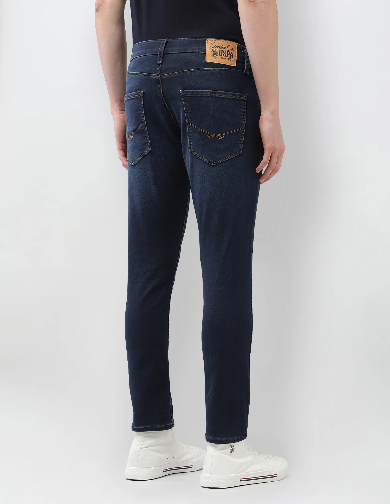 Henry Tapered Fit Blue Jeans - Image 5