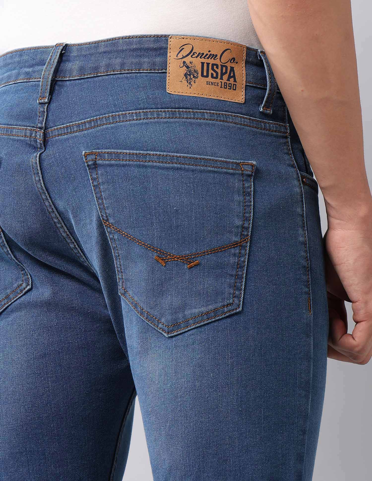Henry Tapered Fit Blue Jeans - Image 8