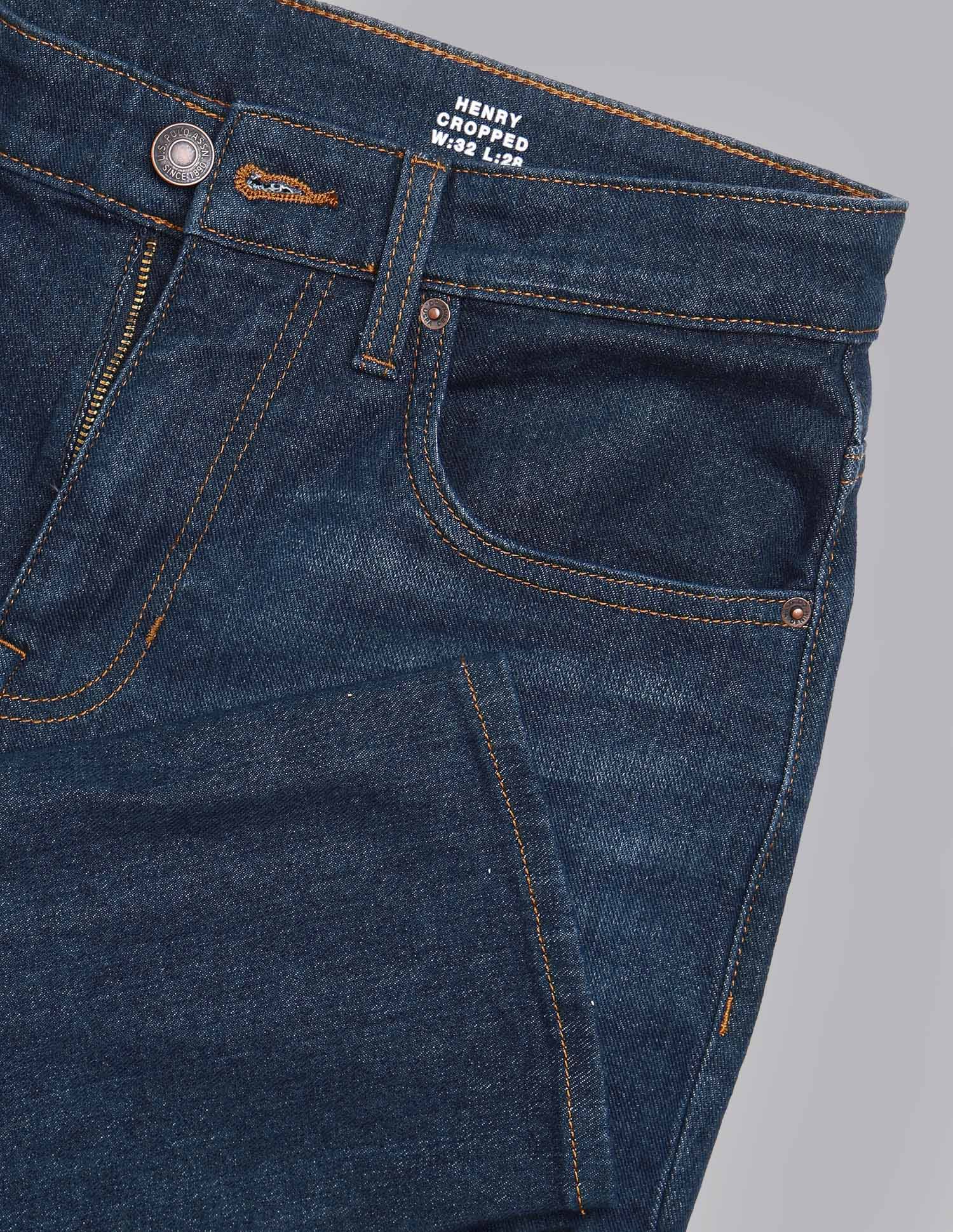 Henry Tapered Fit Blue Jeans - Image 2
