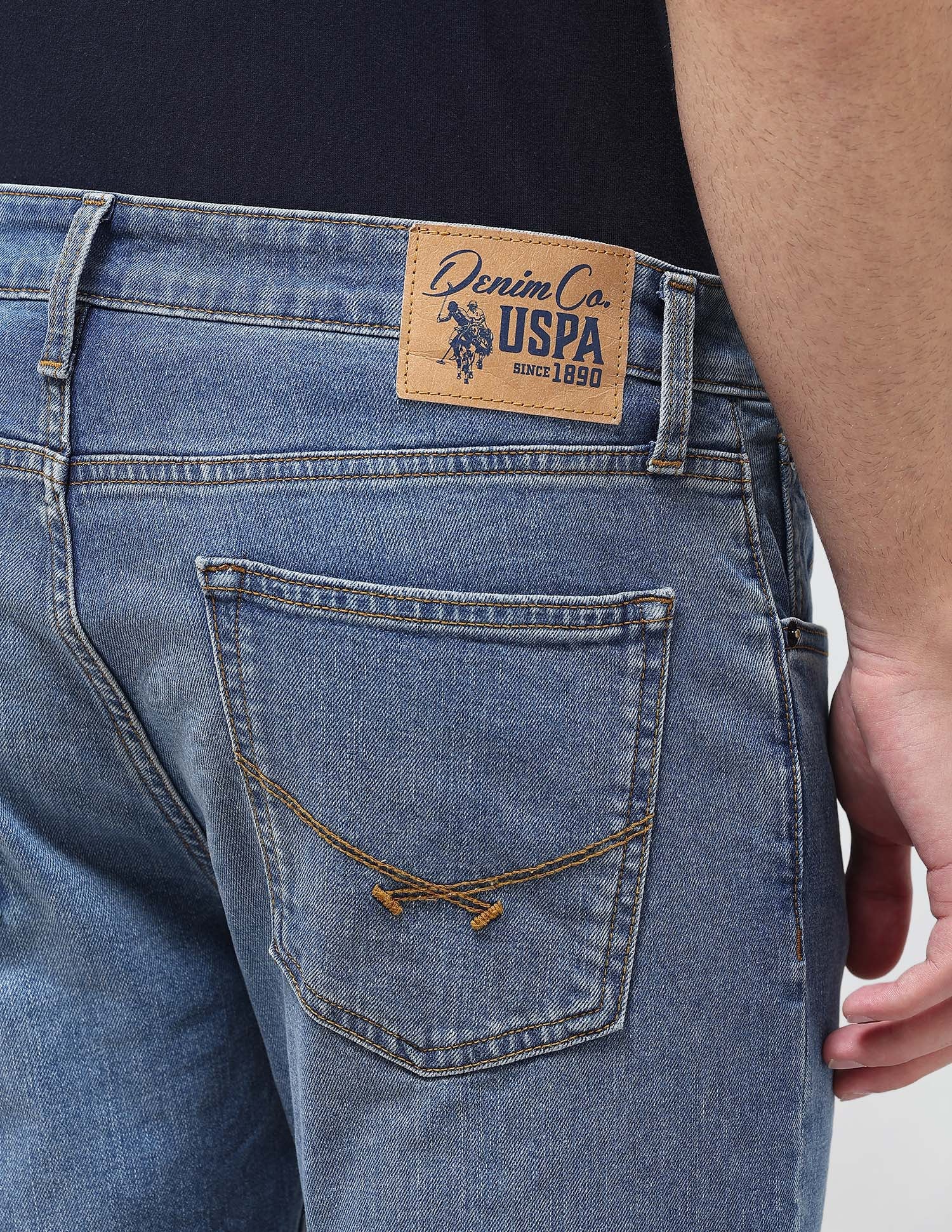 Henry Tapered Fit Blue Jeans - Image 8