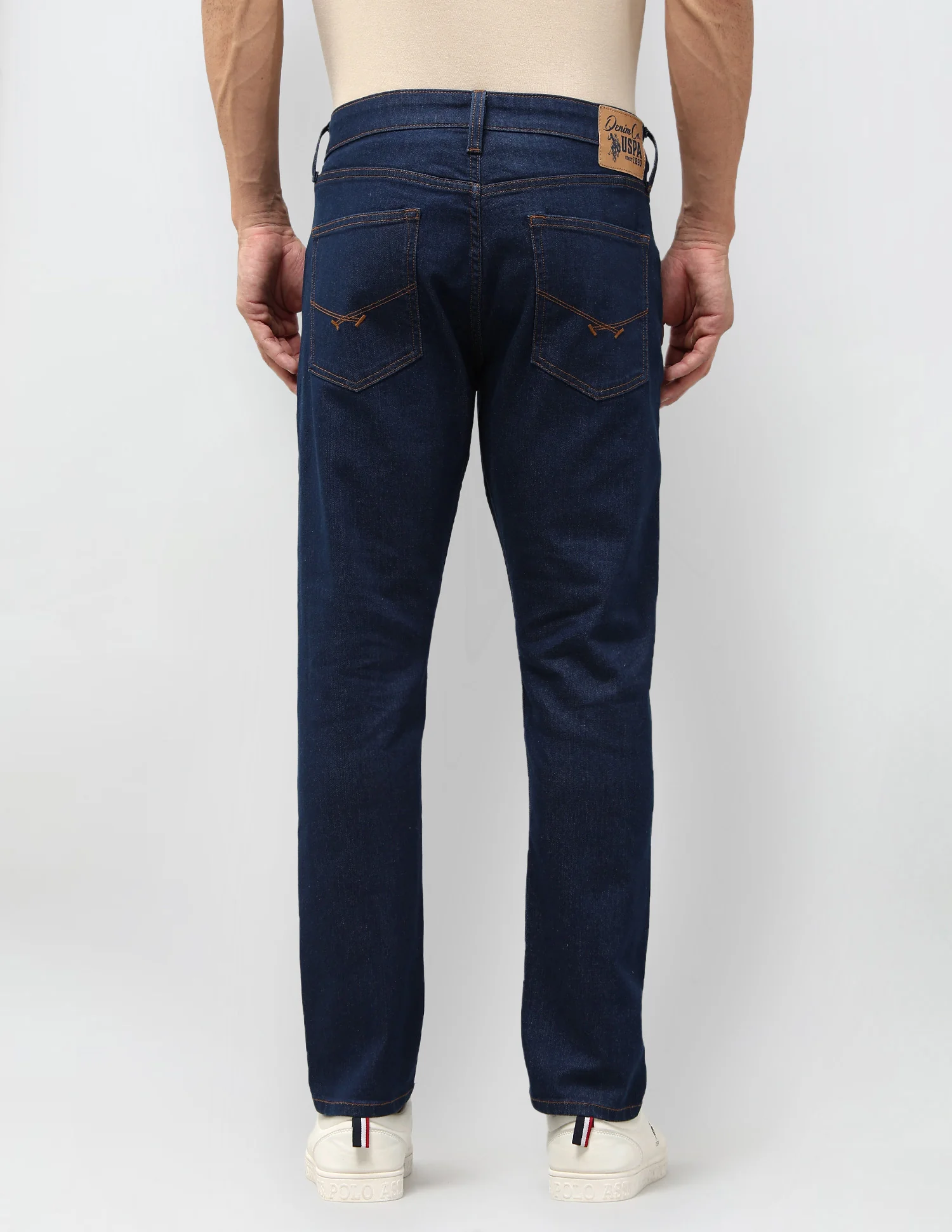 Henry Tapered Fit Blue Jeans - Image 5