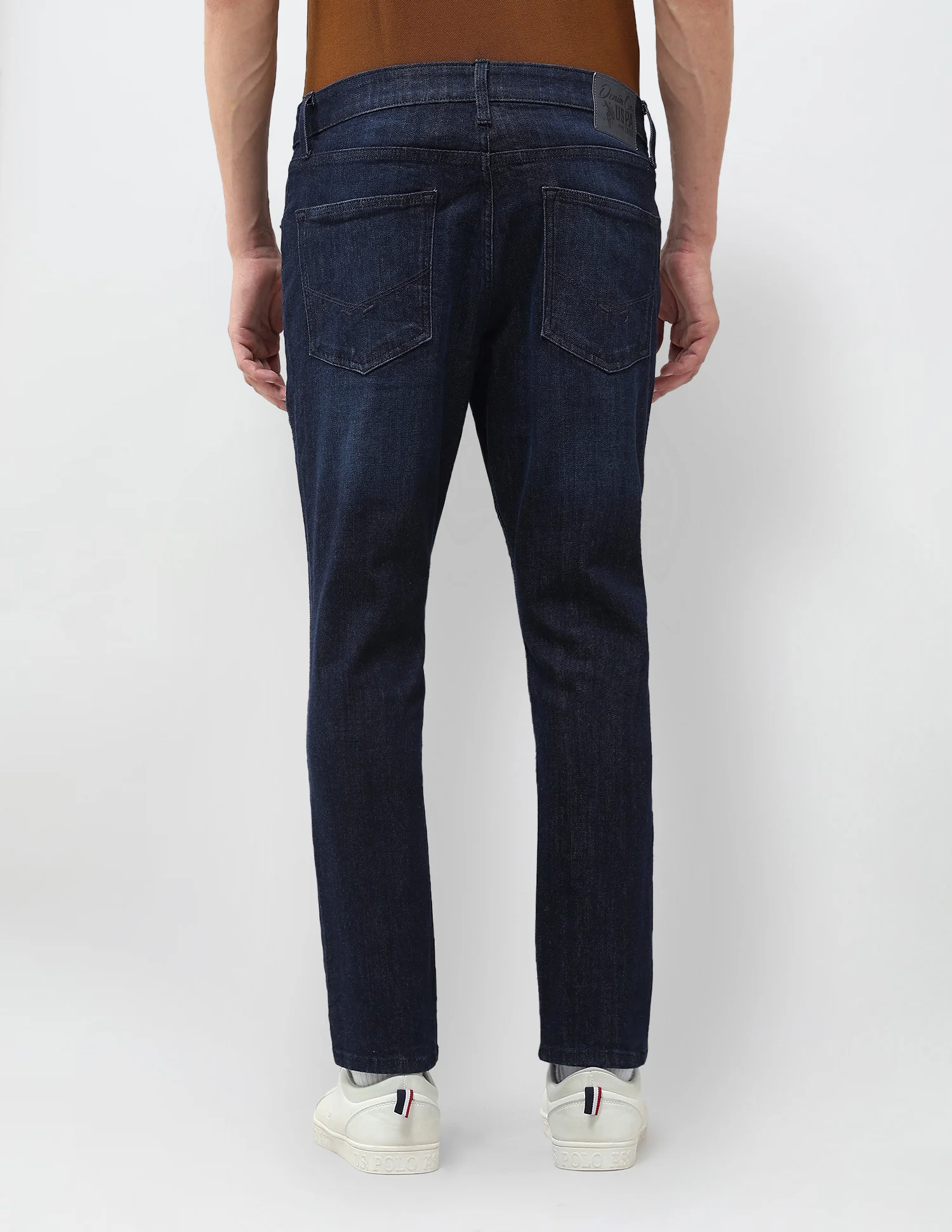 Henry Tapered Fit Blue Jeans - Image 5