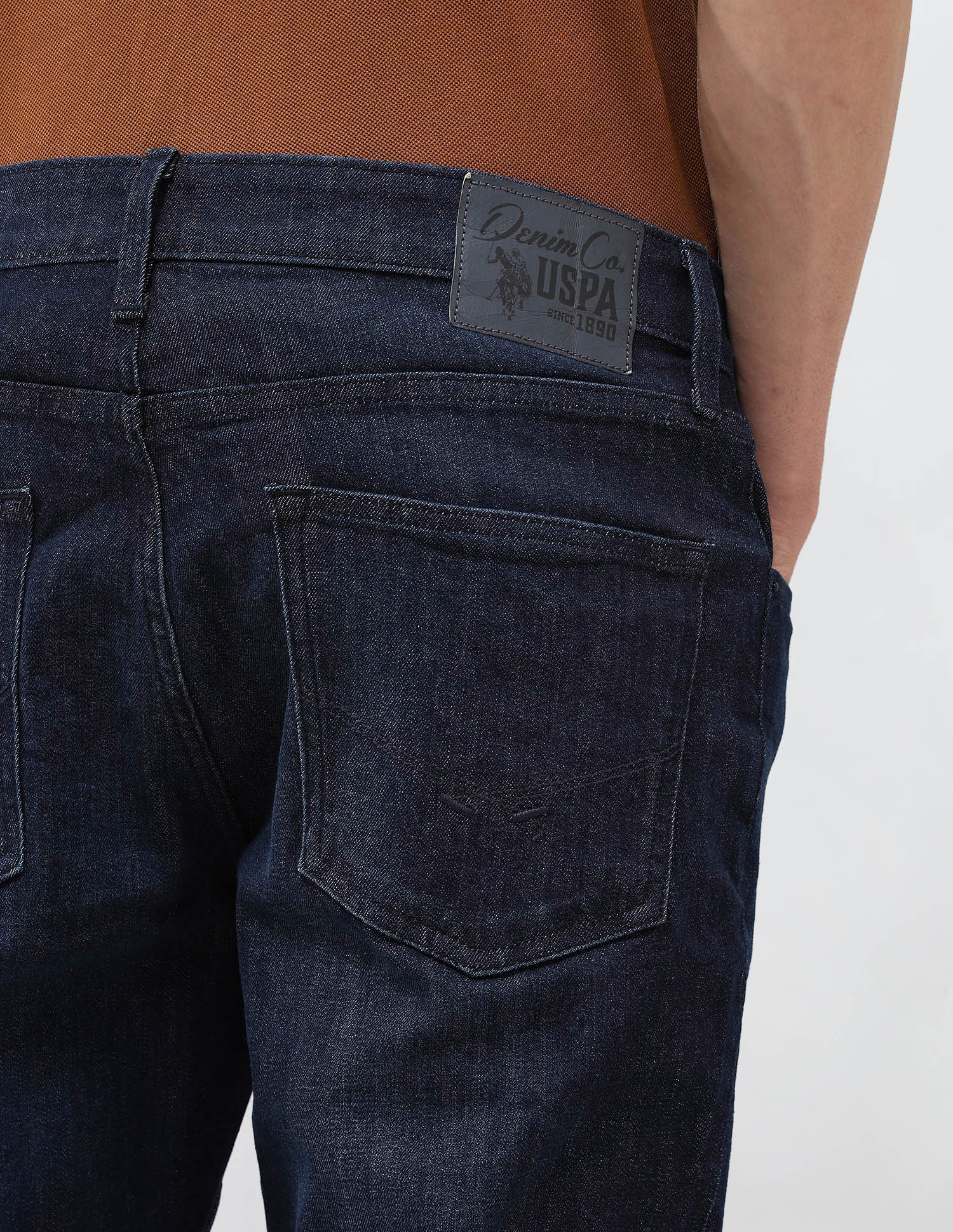 Henry Tapered Fit Blue Jeans - Image 8