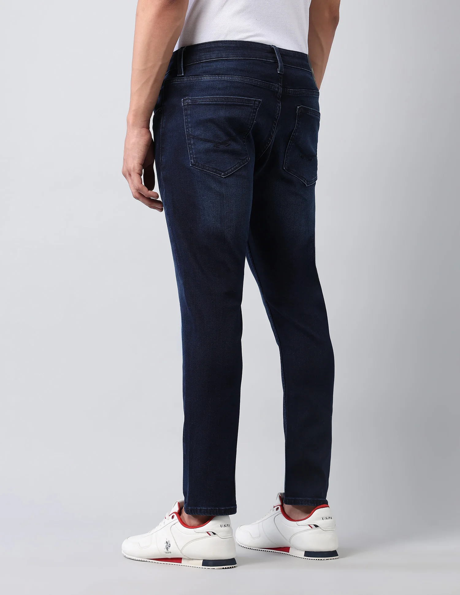 Henry Tapered Fit Blue Jeans - Image 5