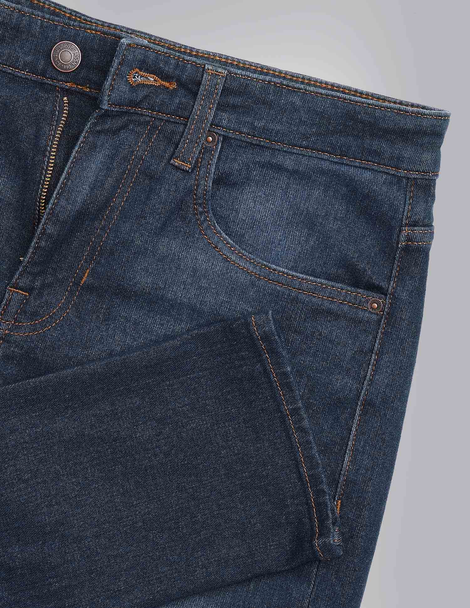 Henry Tapered Fit Blue Jeans - Image 2