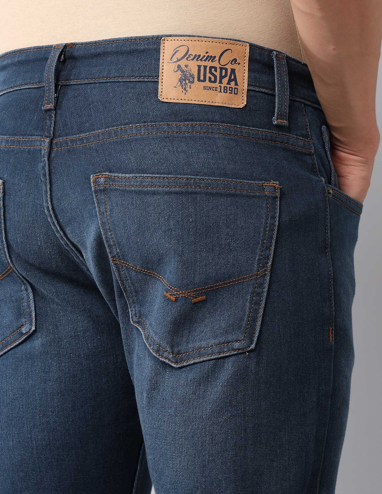 Henry Tapered Fit Blue Jeans - Image 8