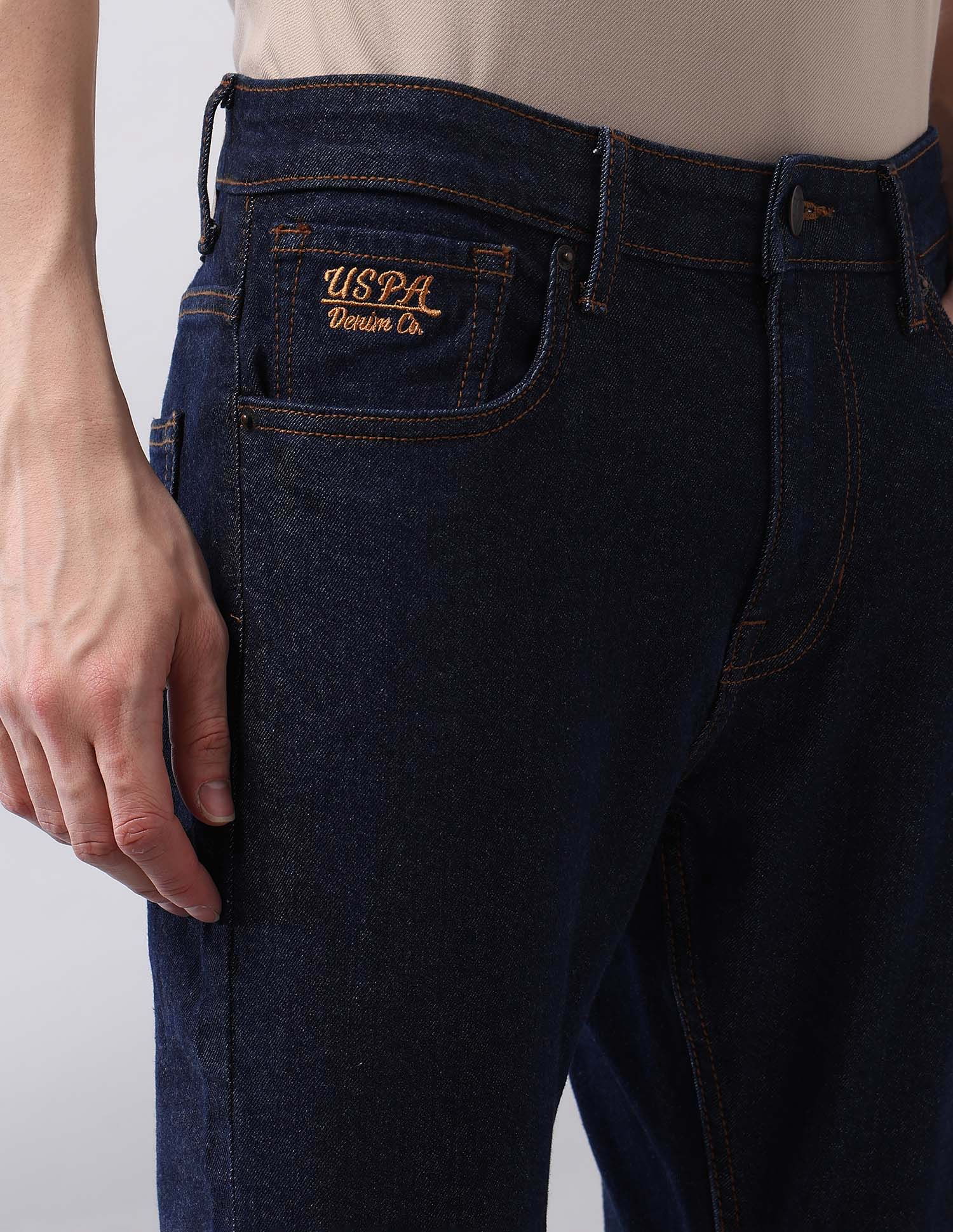Henry Tapered Fit Blue Jeans - Image 7
