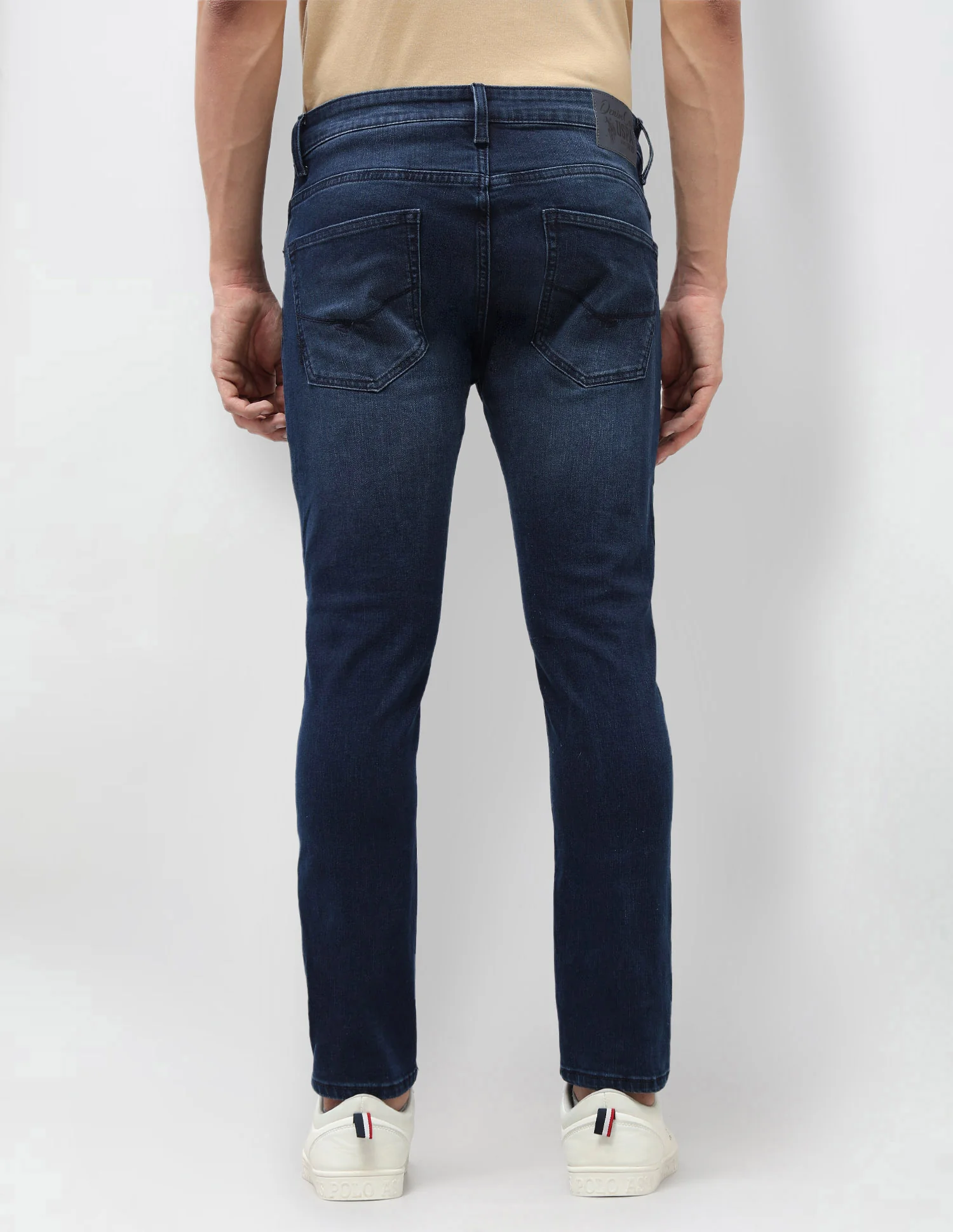 Henry Tapered Fit Blue Jeans - Image 5
