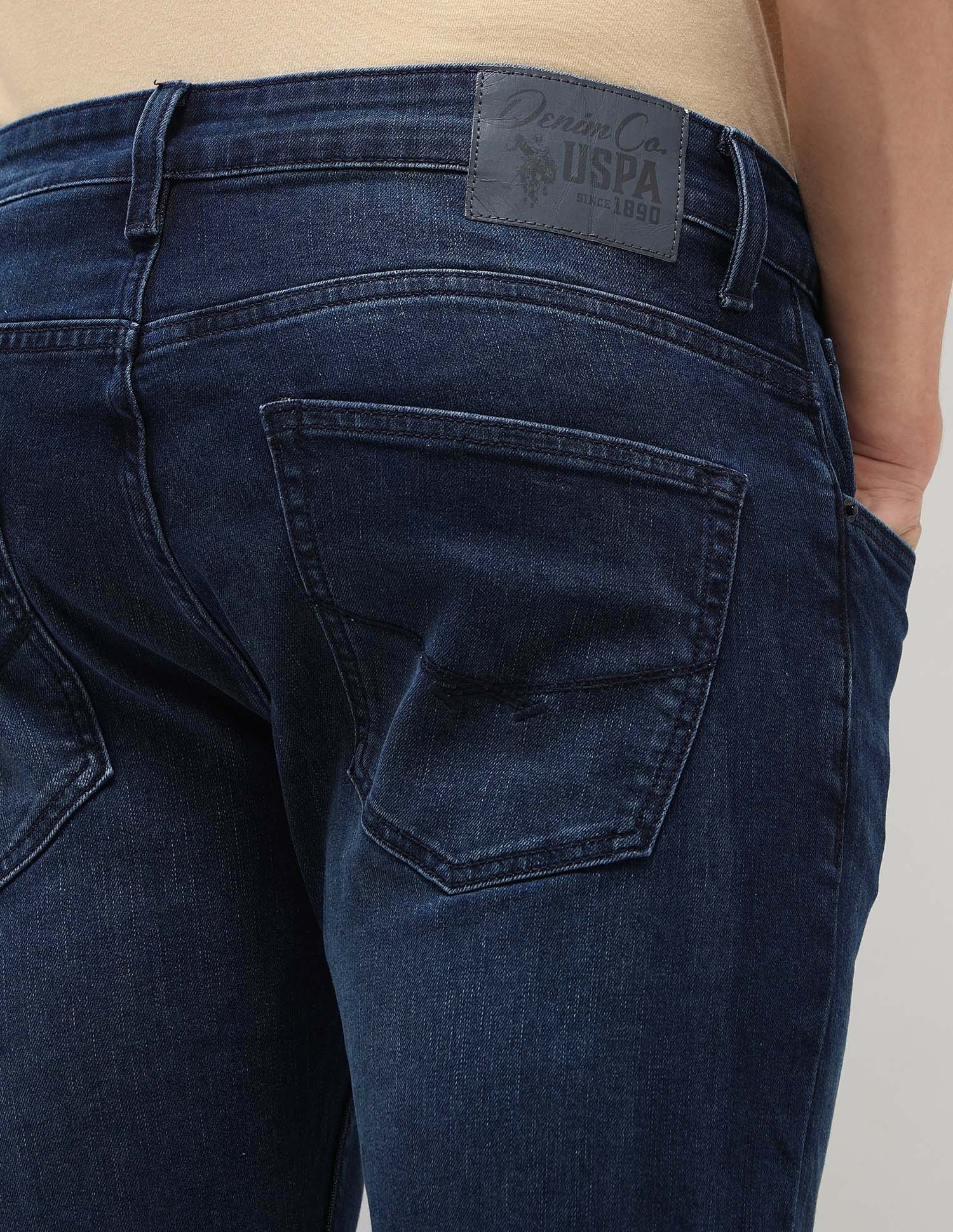 Henry Tapered Fit Blue Jeans - Image 8