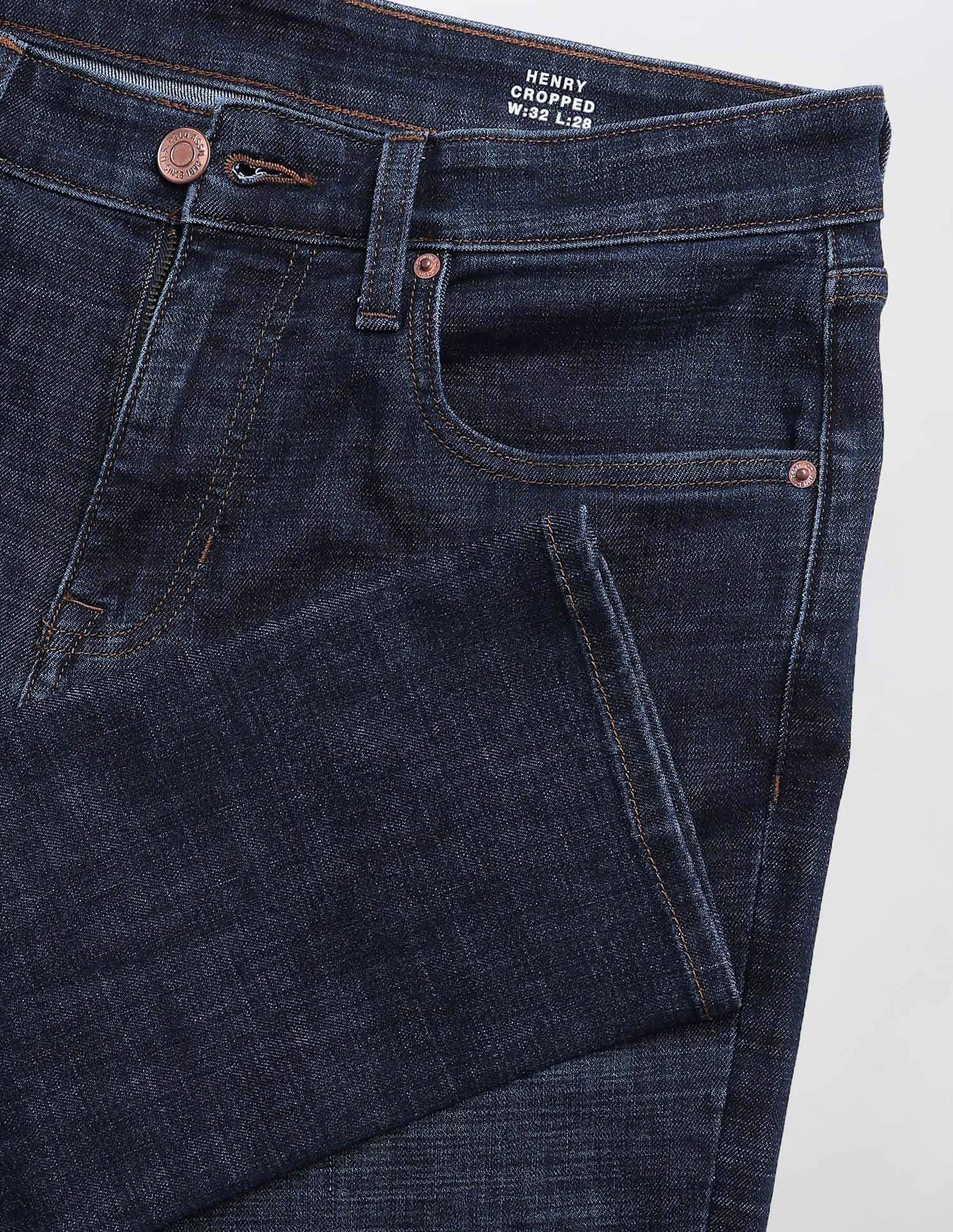 Henry Tapered Fit Blue Jeans - Image 2