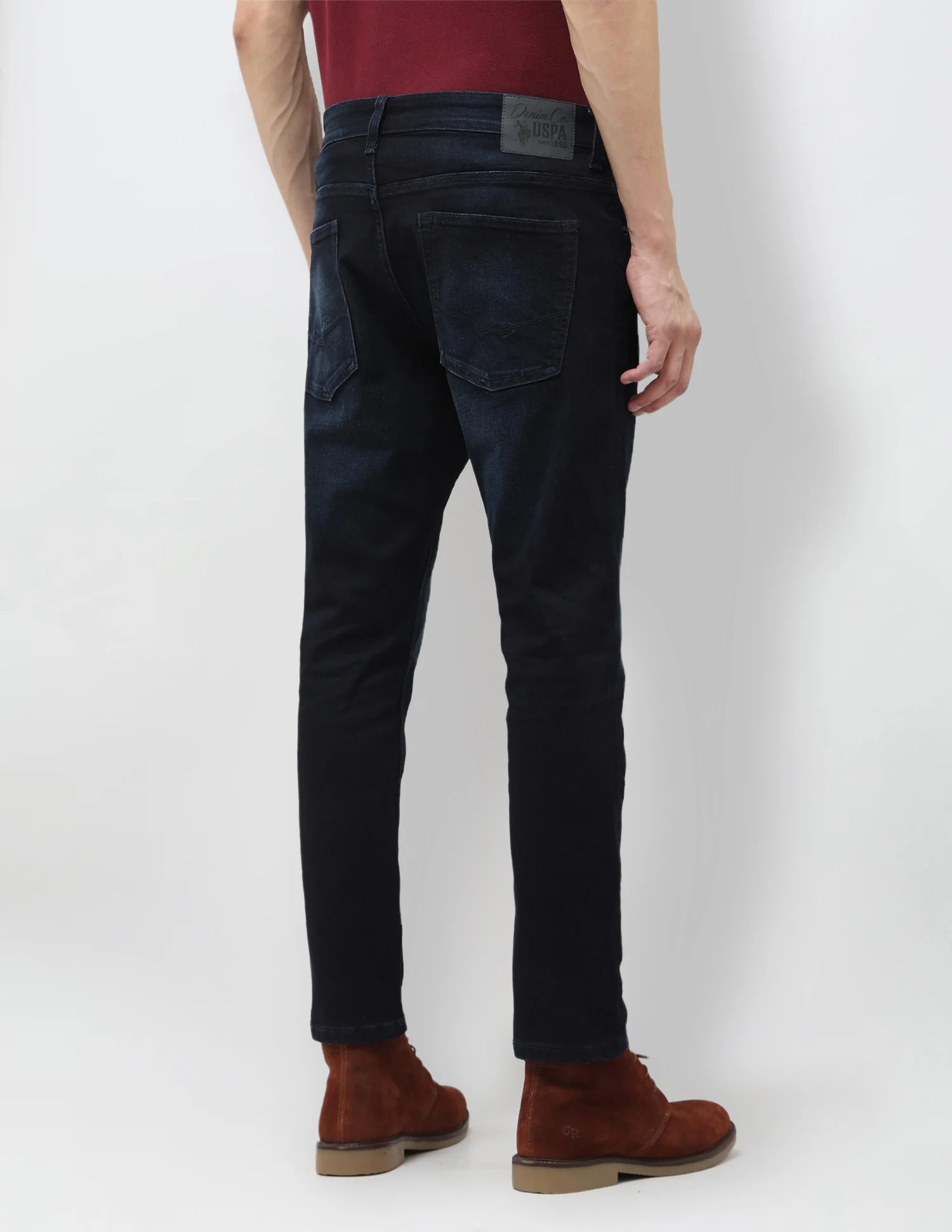 Henry Tapered Fit Blue Jeans - Image 5