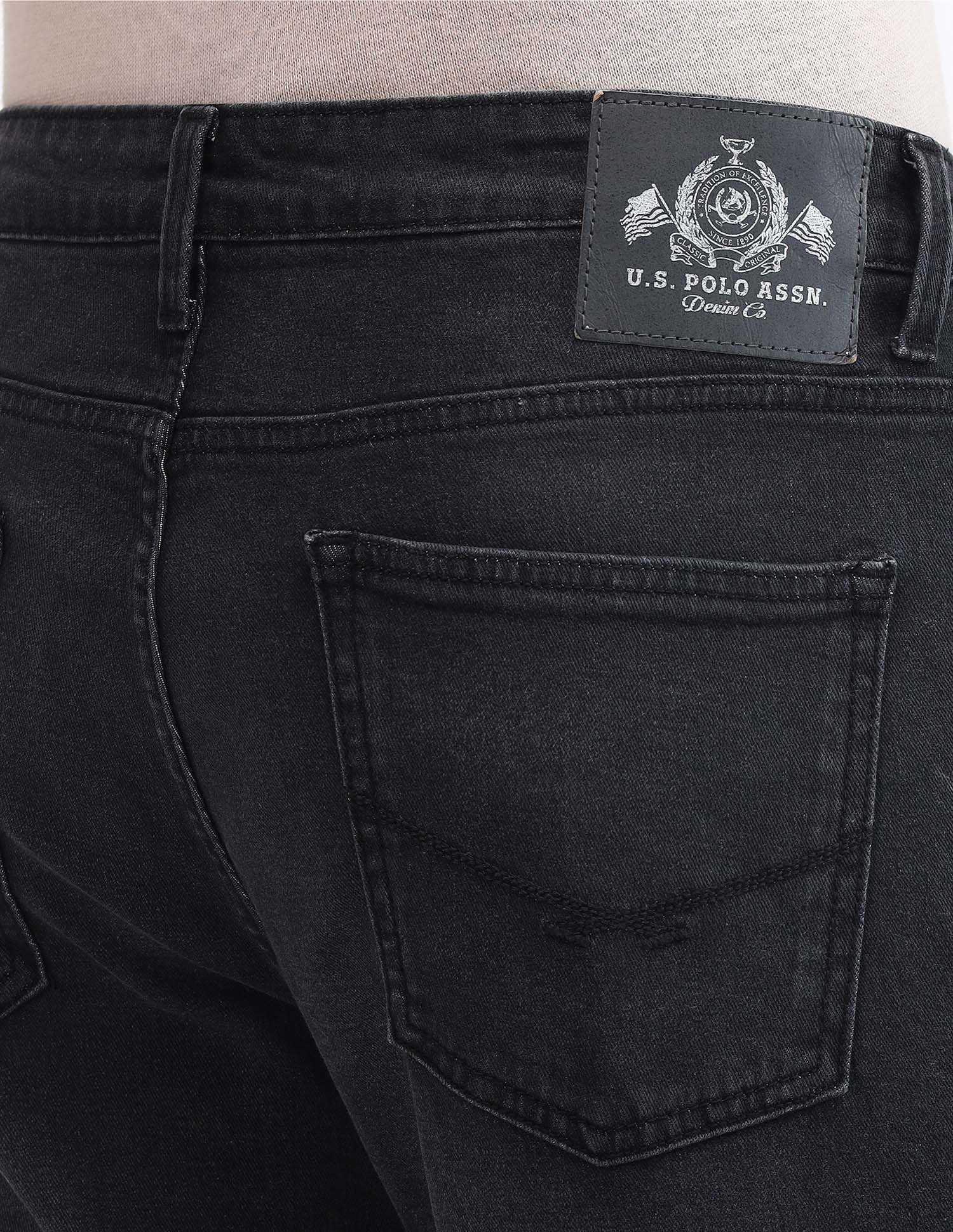 Henry Tapered Fit Cropped Grey Jeans - Image 7