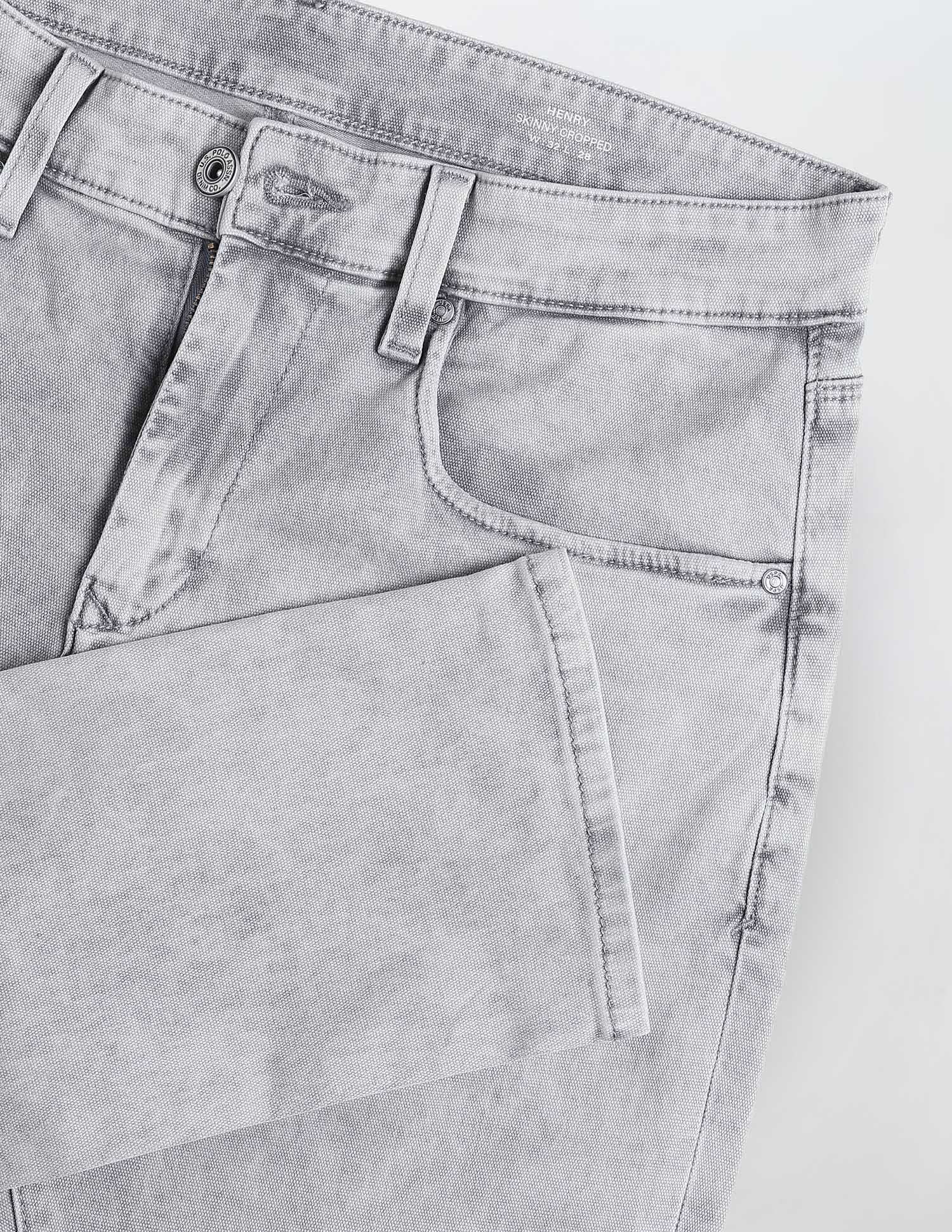 Henry Tapered Fit Grey Jeans - Image 2