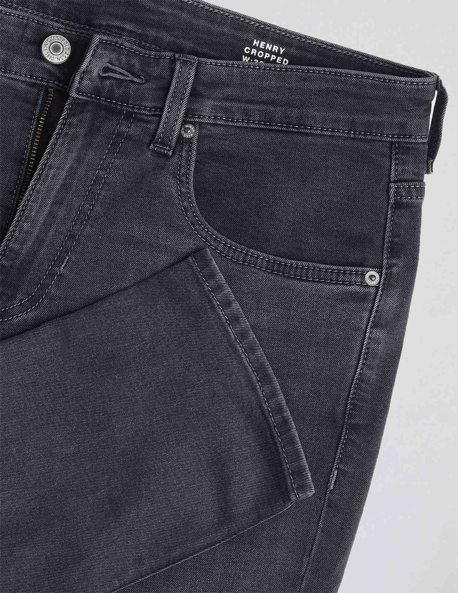 Henry Tapered Fit Grey Jeans - Image 2