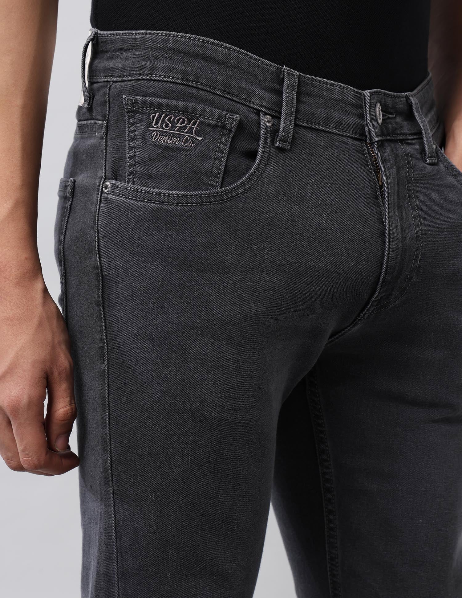 Henry Tapered Fit Grey Jeans - Image 7