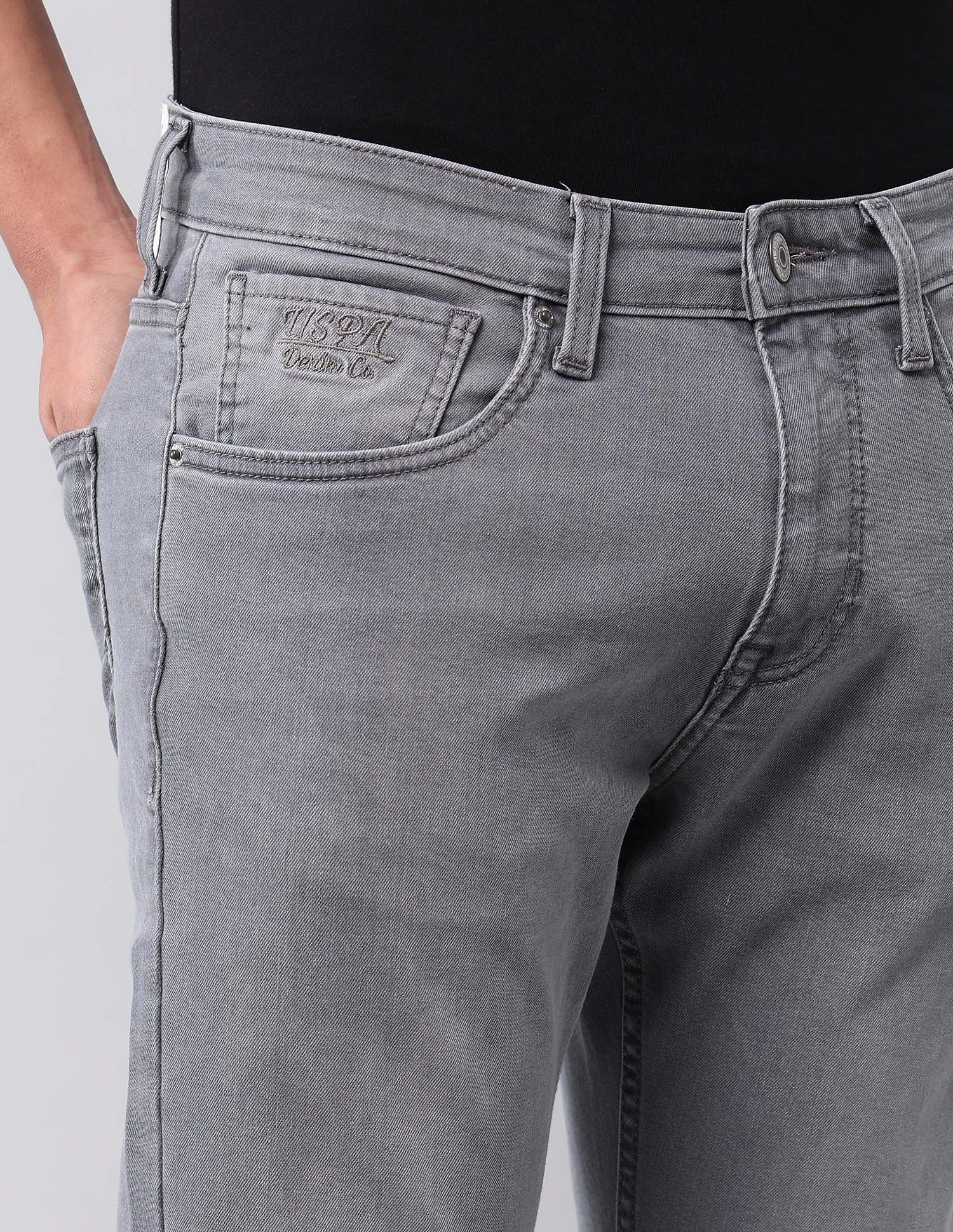 Henry Tapered Fit Grey Jeans - Image 7