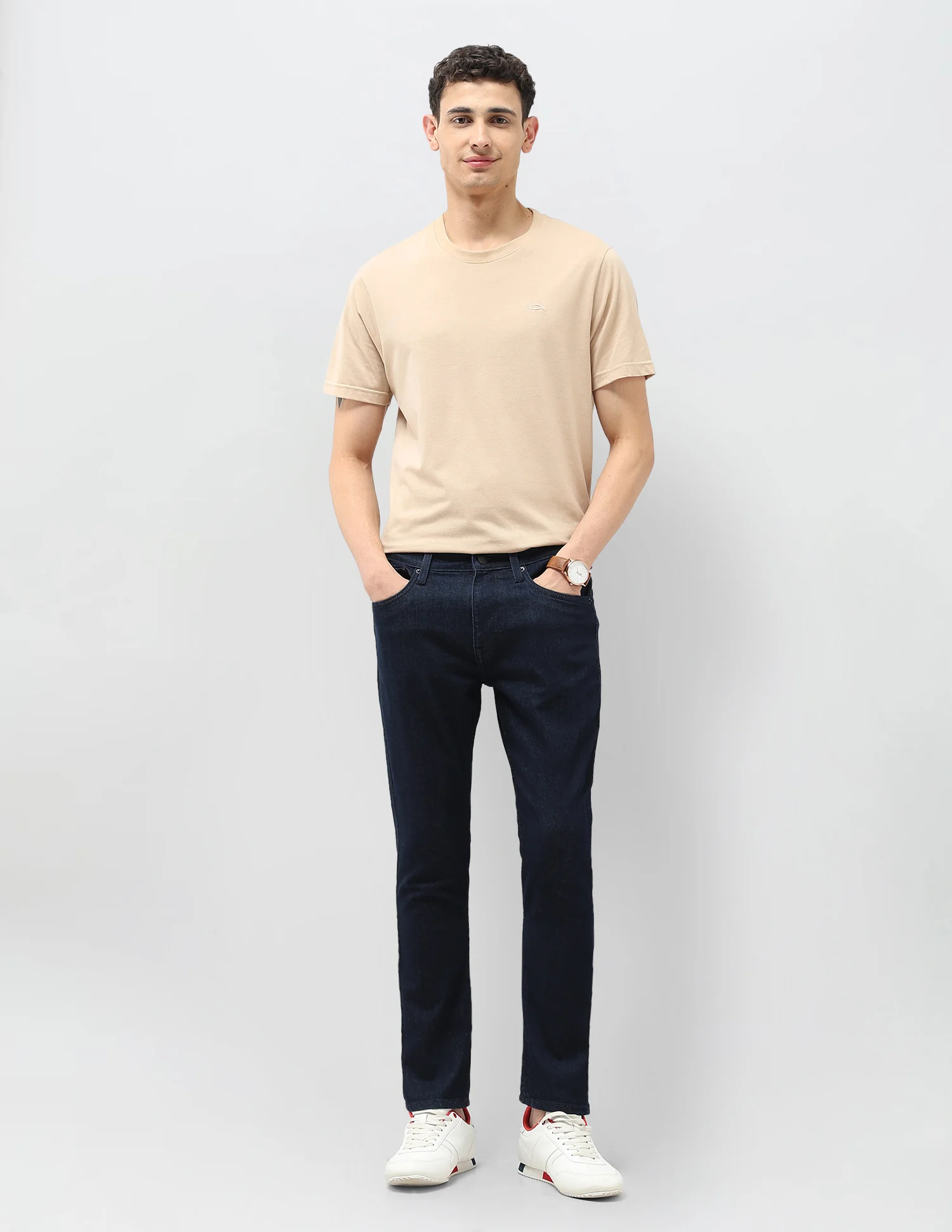 Henry Tapered Fit Mid Rise Jeans - Image 3