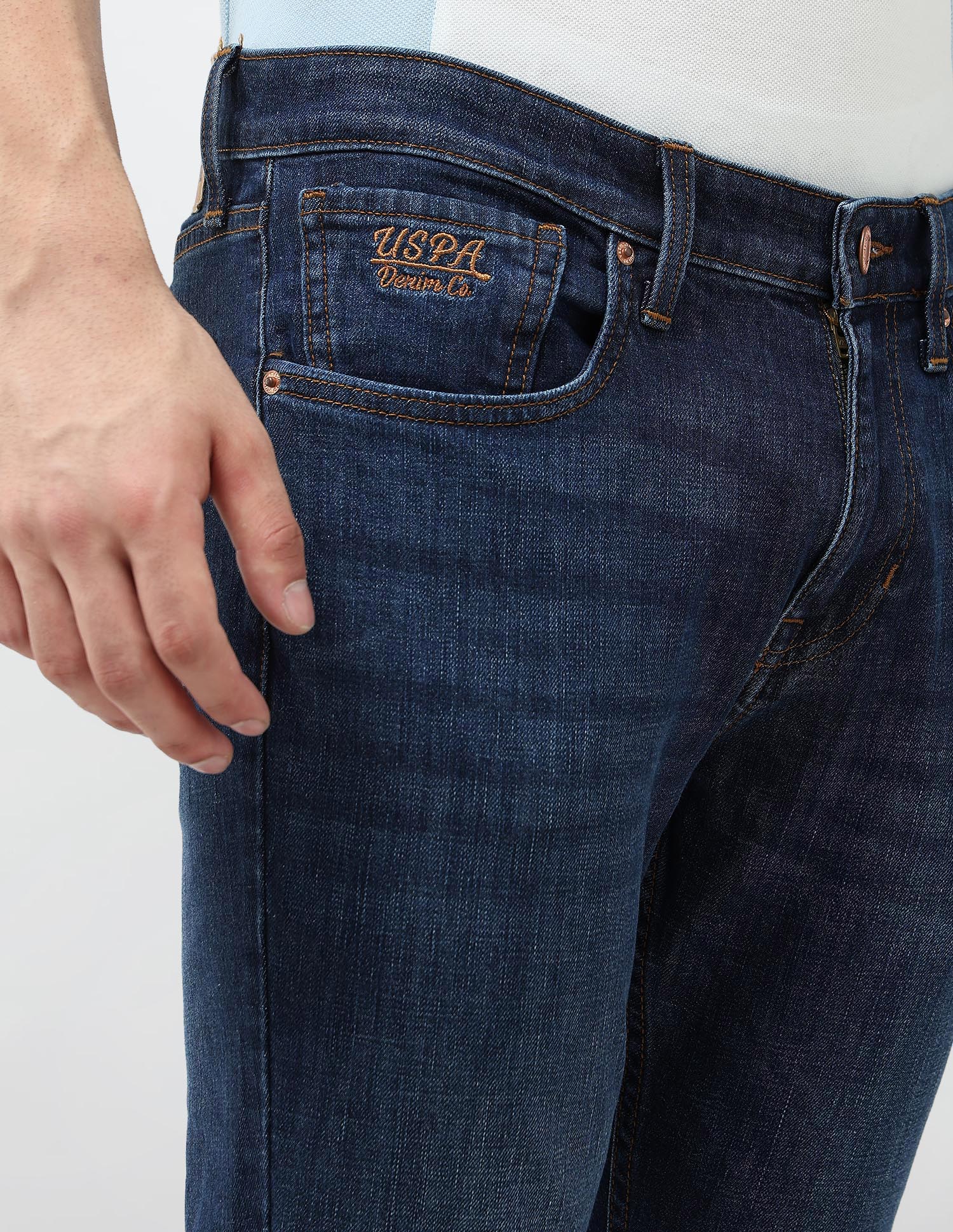 Henry Tapered Fit Mid Rise Jeans - Image 6