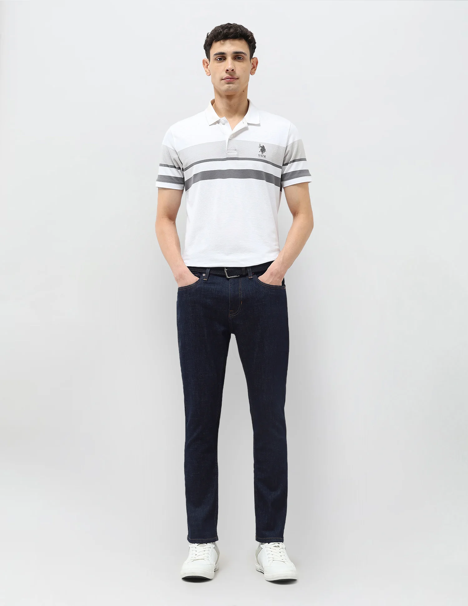 Henry Tapered Fit Mid Rise Jeans - Image 3