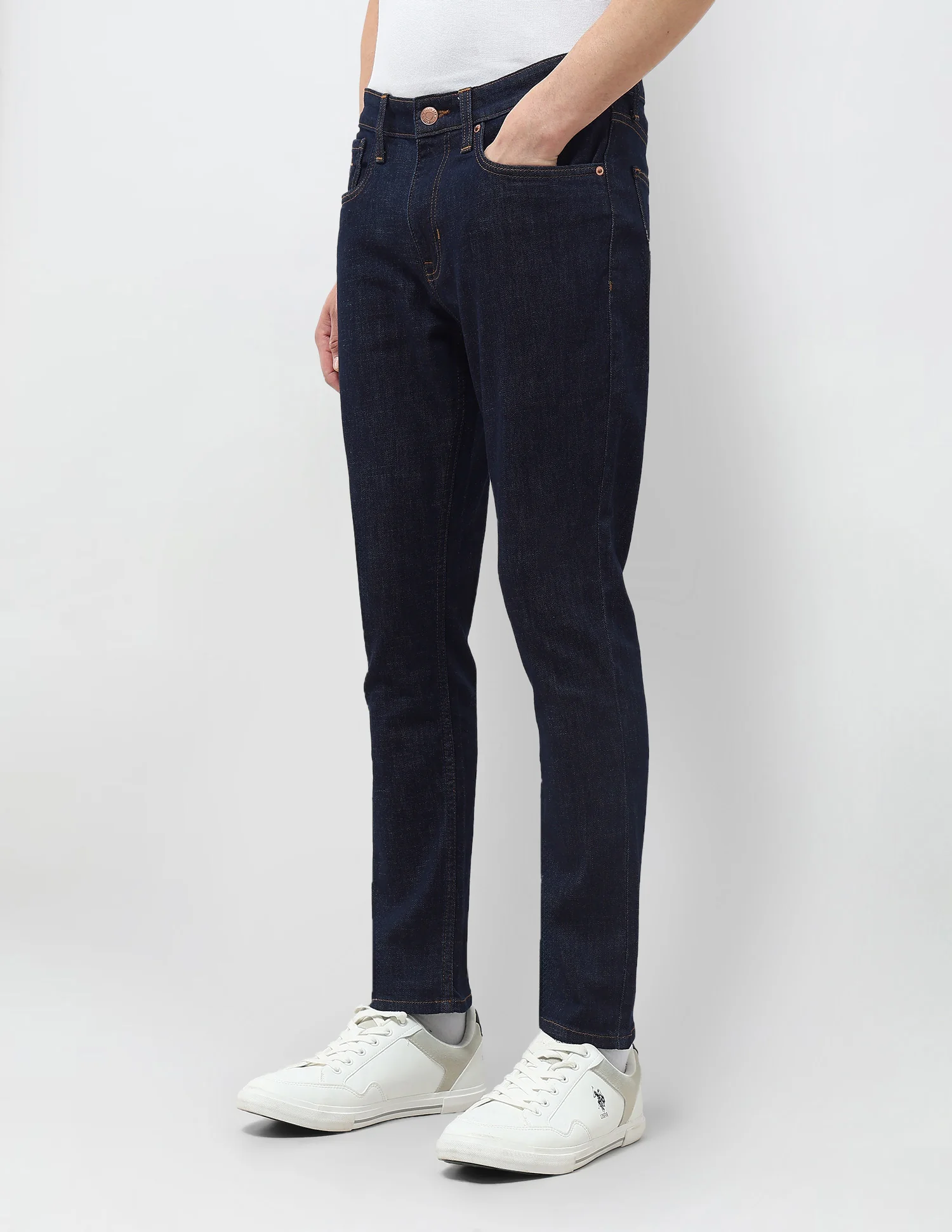 Henry Tapered Fit Mid Rise Jeans - Image 4