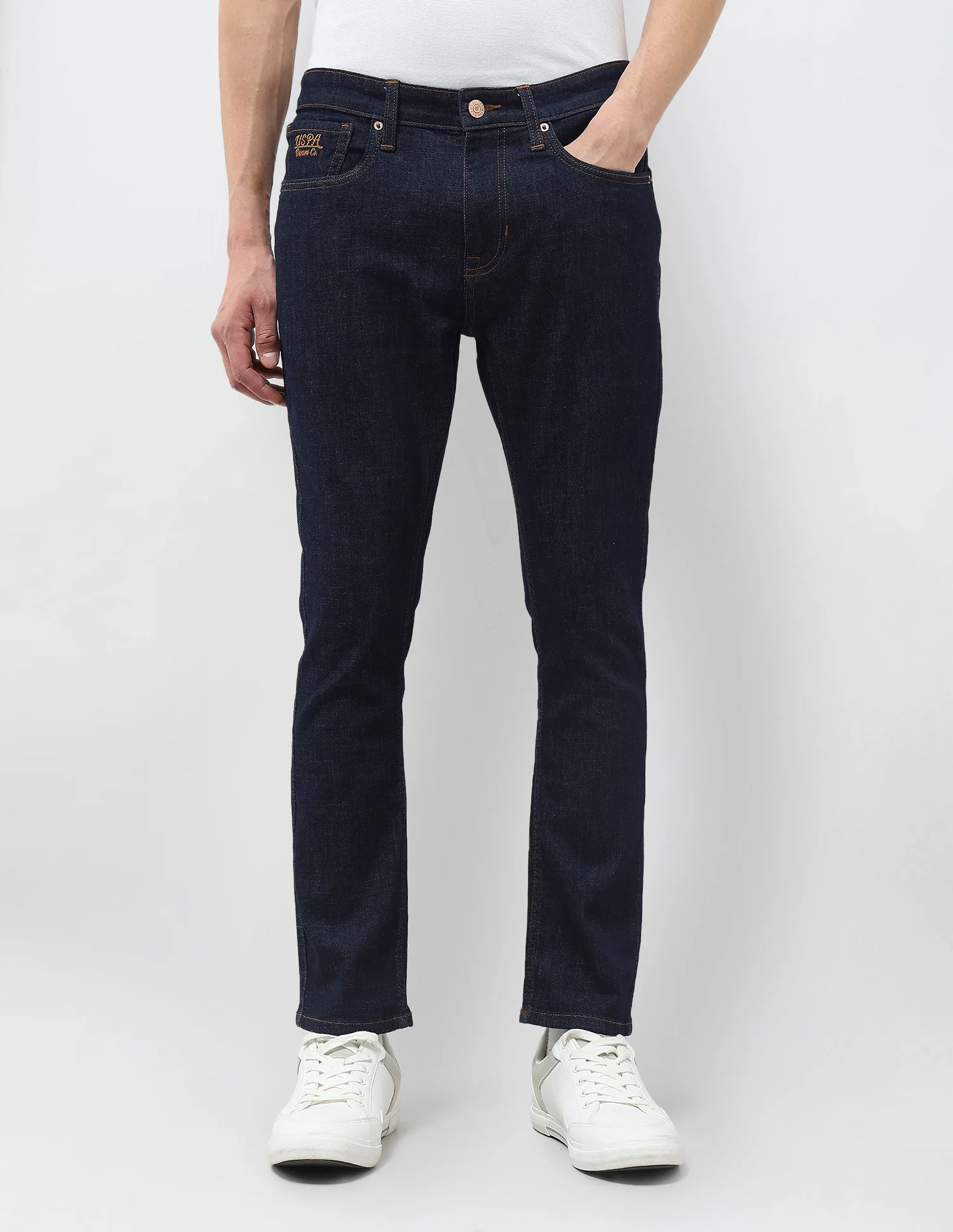Henry Tapered Fit Mid Rise Jeans - Image 6