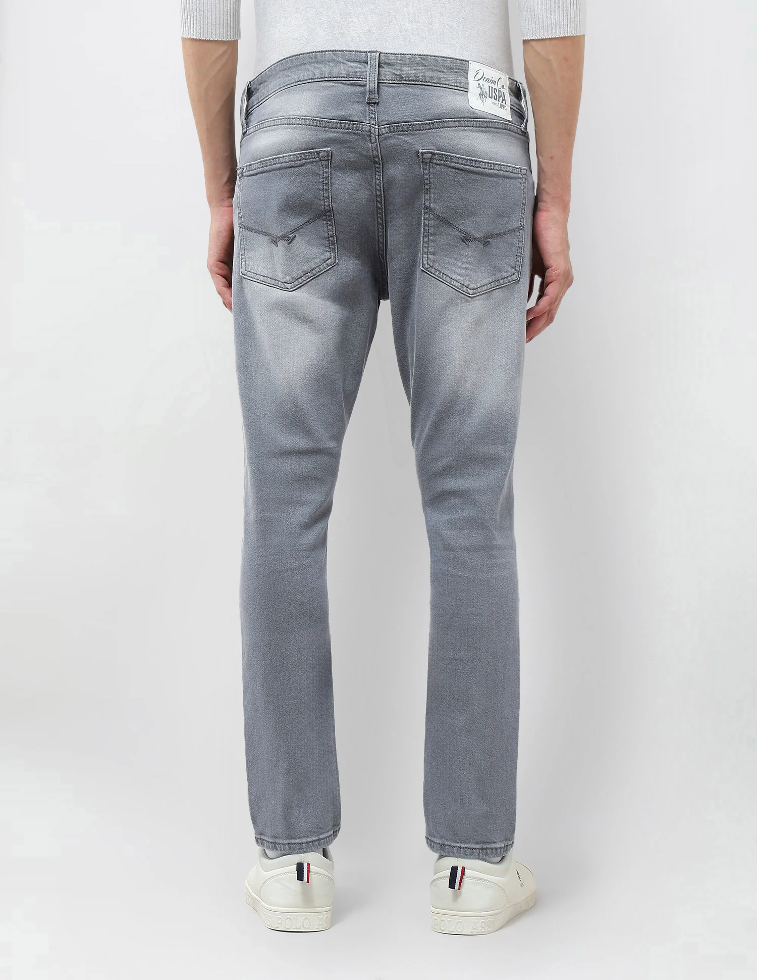 Henry Tapered Fit Stone Washed Jeans - Image 5