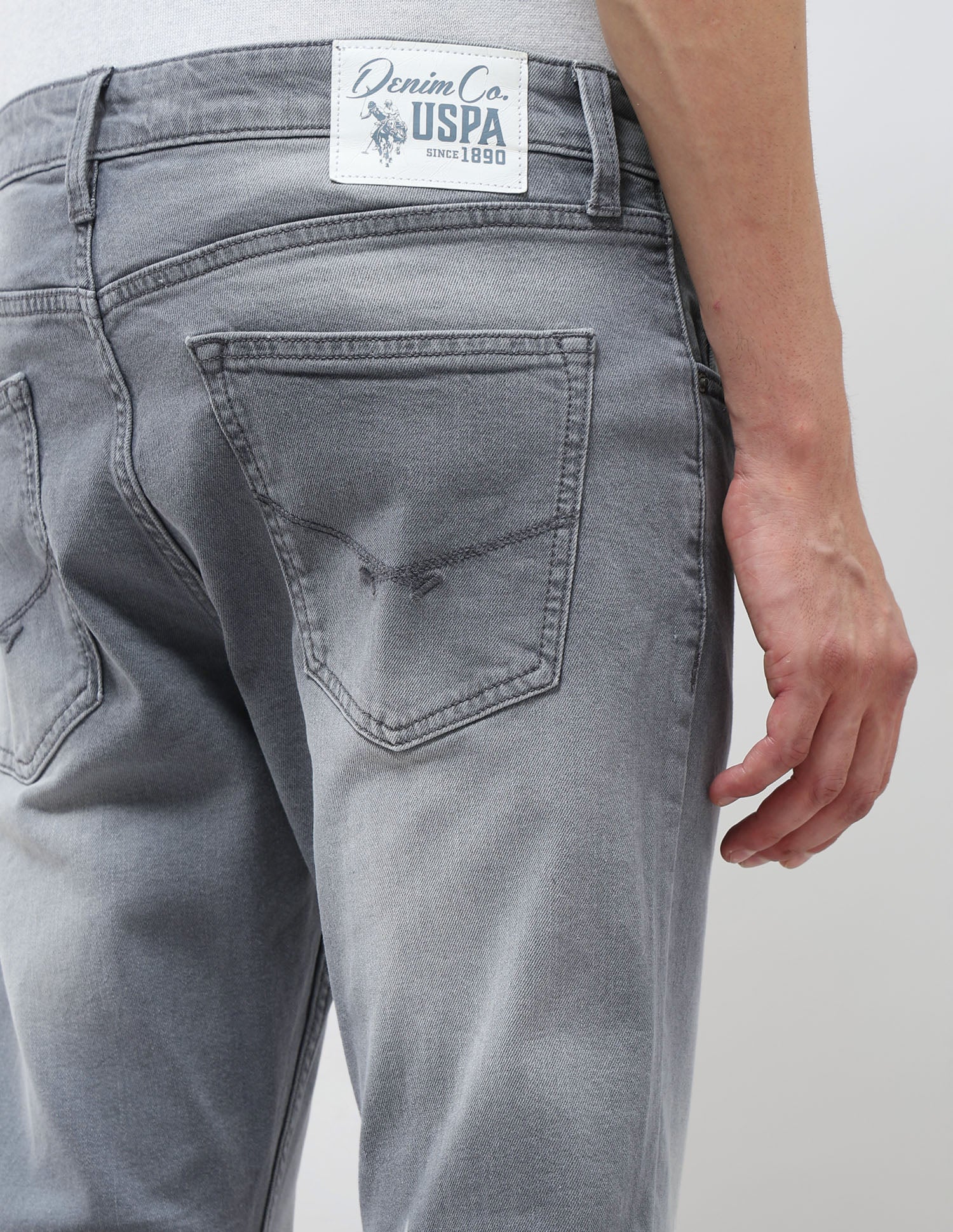 Henry Tapered Fit Stone Washed Jeans - Image 8